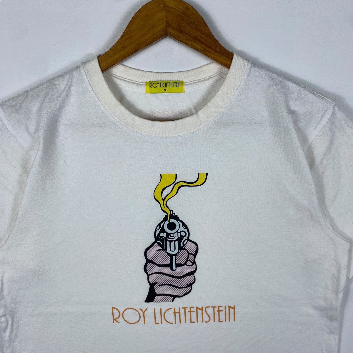 Other Vintage ROY LICHTENSTEIN Gun In America 1968 Pop Art Size US M / EU 48-50 / 2 - 2 Thumbnail