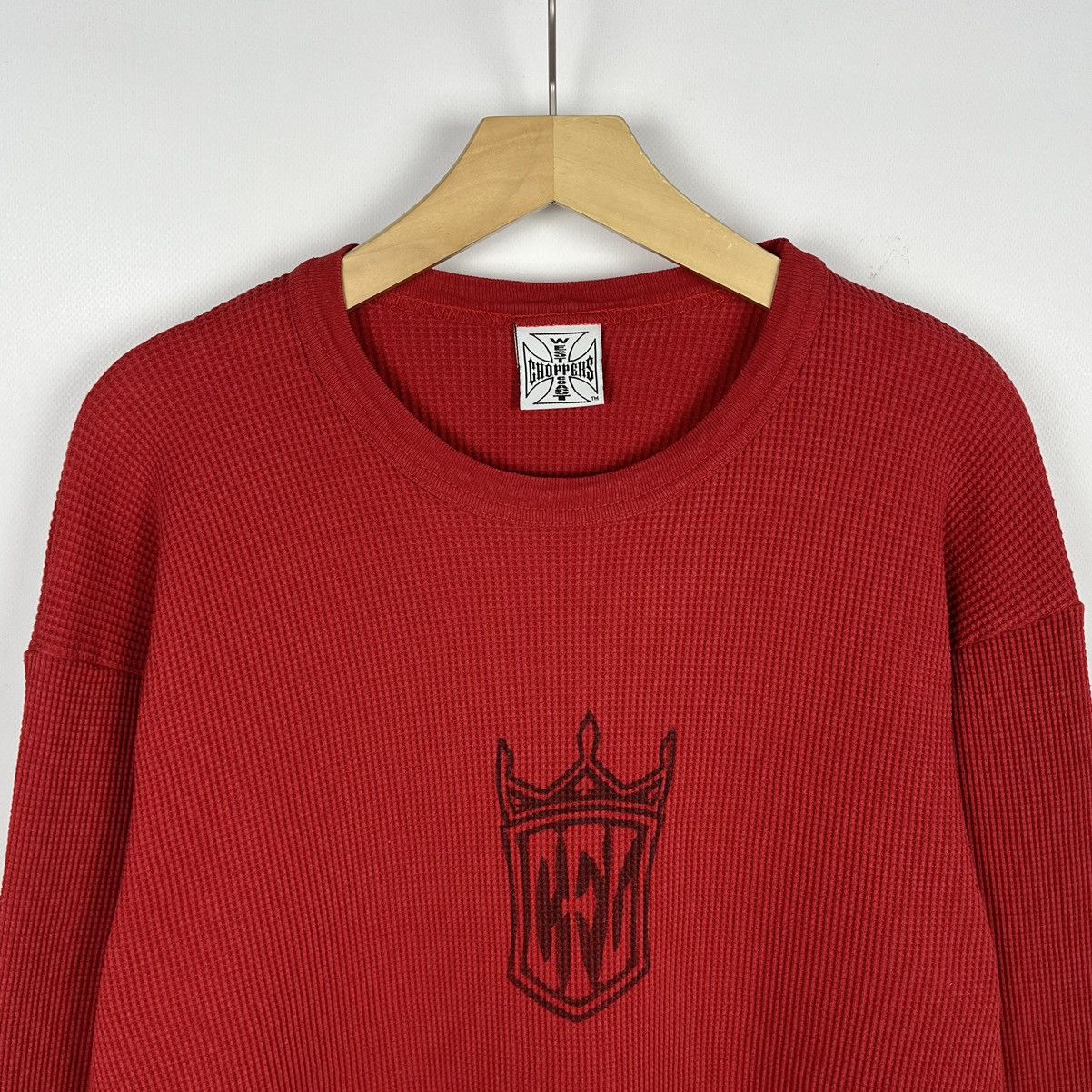 West Coast Choppers Vintage West Coast Choppers rare big logo longsleeve 90’s Size US M / EU 48-50 / 2 - 6 Thumbnail