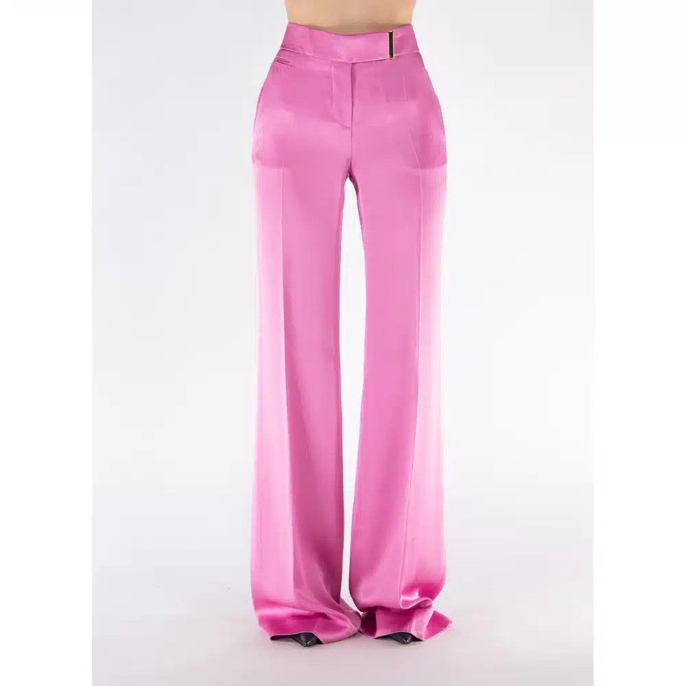 Tom Ford o1loc1c1124 PAW506 Woven Pant in Pink Size 27" / US 4 / IT 40 - 4 Thumbnail