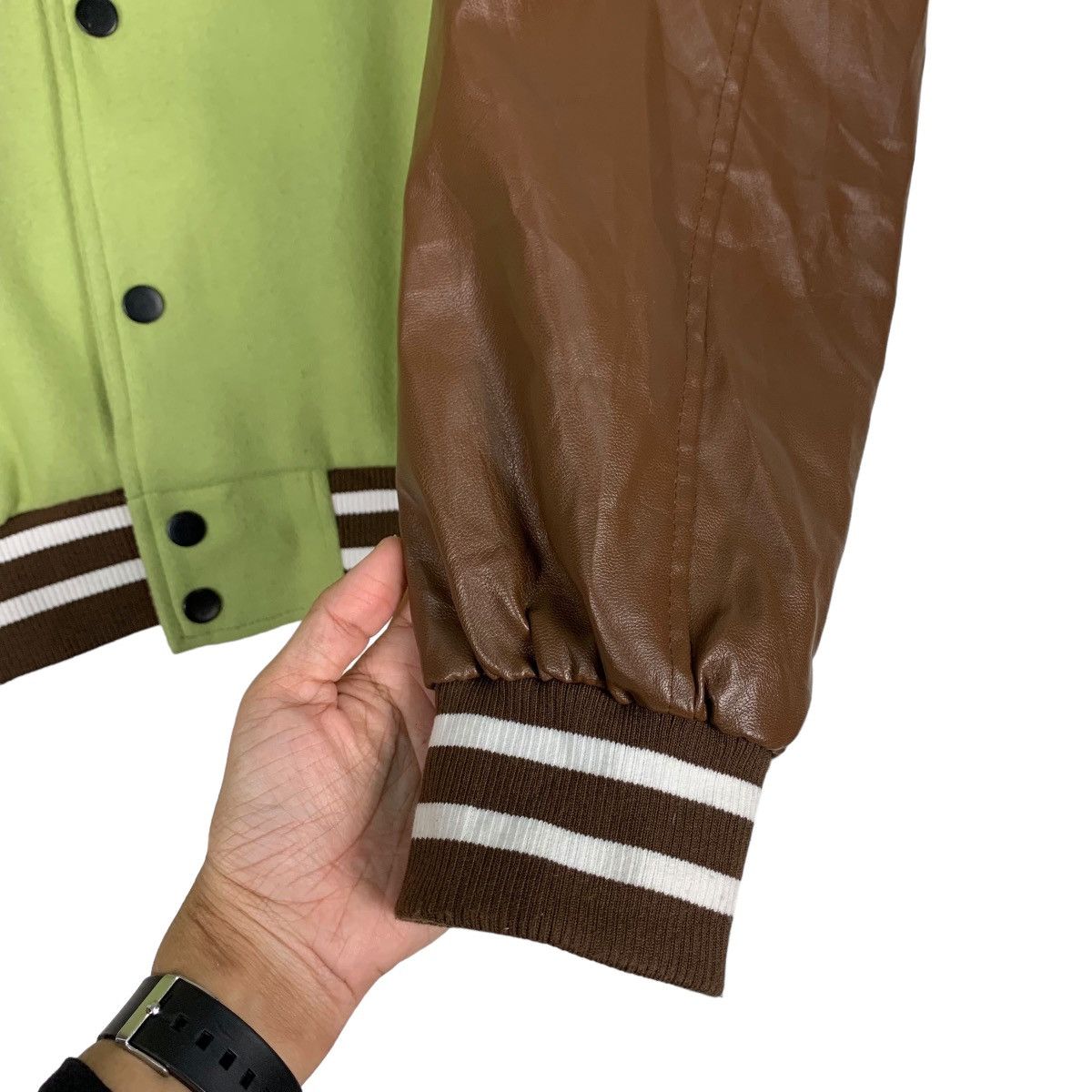 Japanese Brand DLEEPY TOWN Varsity Jacket #0684-C31 Size US L / EU 52-54 / 3 - 11 Thumbnail
