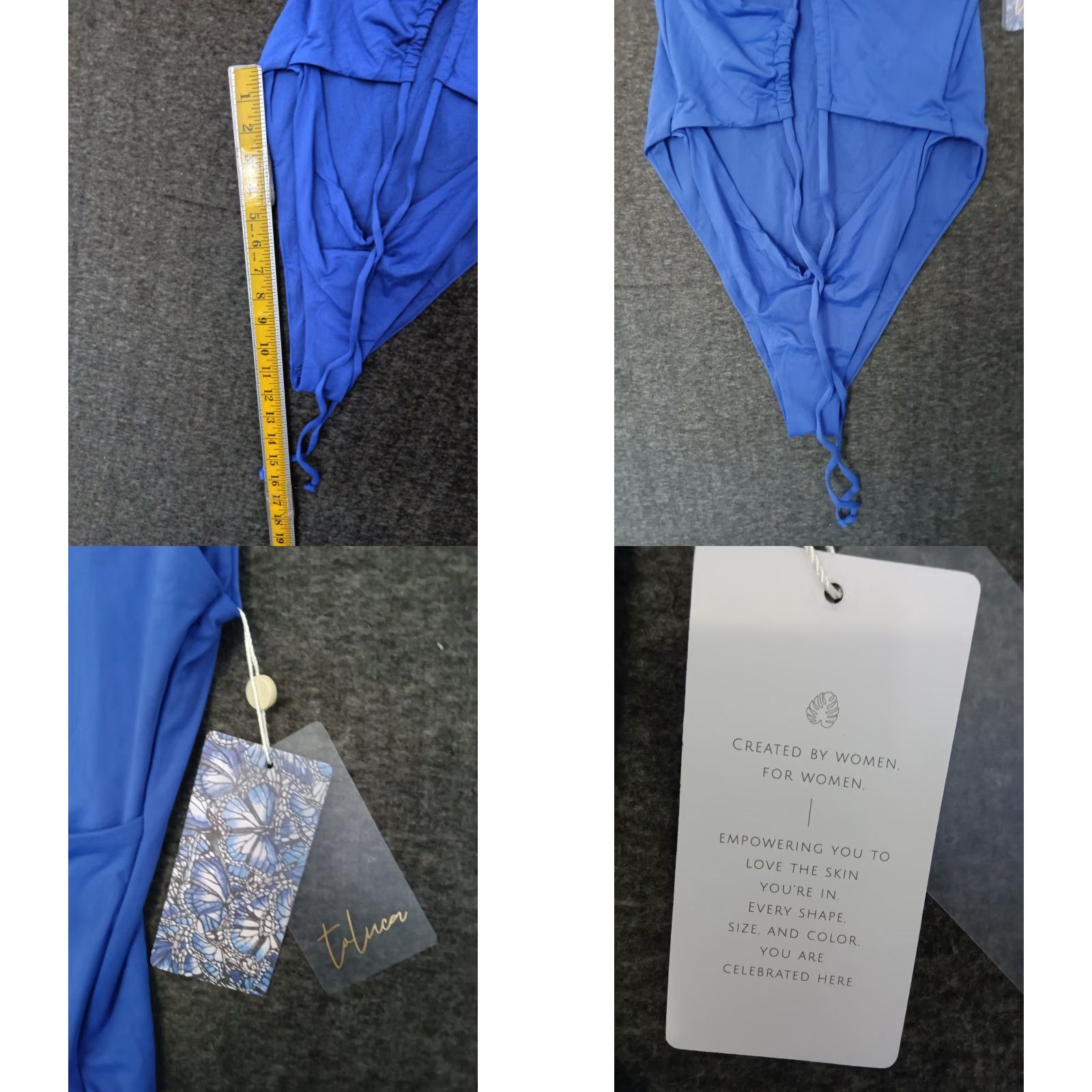 Triangl Toluca One Piece Swimsuit blue S Womens Size ONE SIZE - 8 Thumbnail