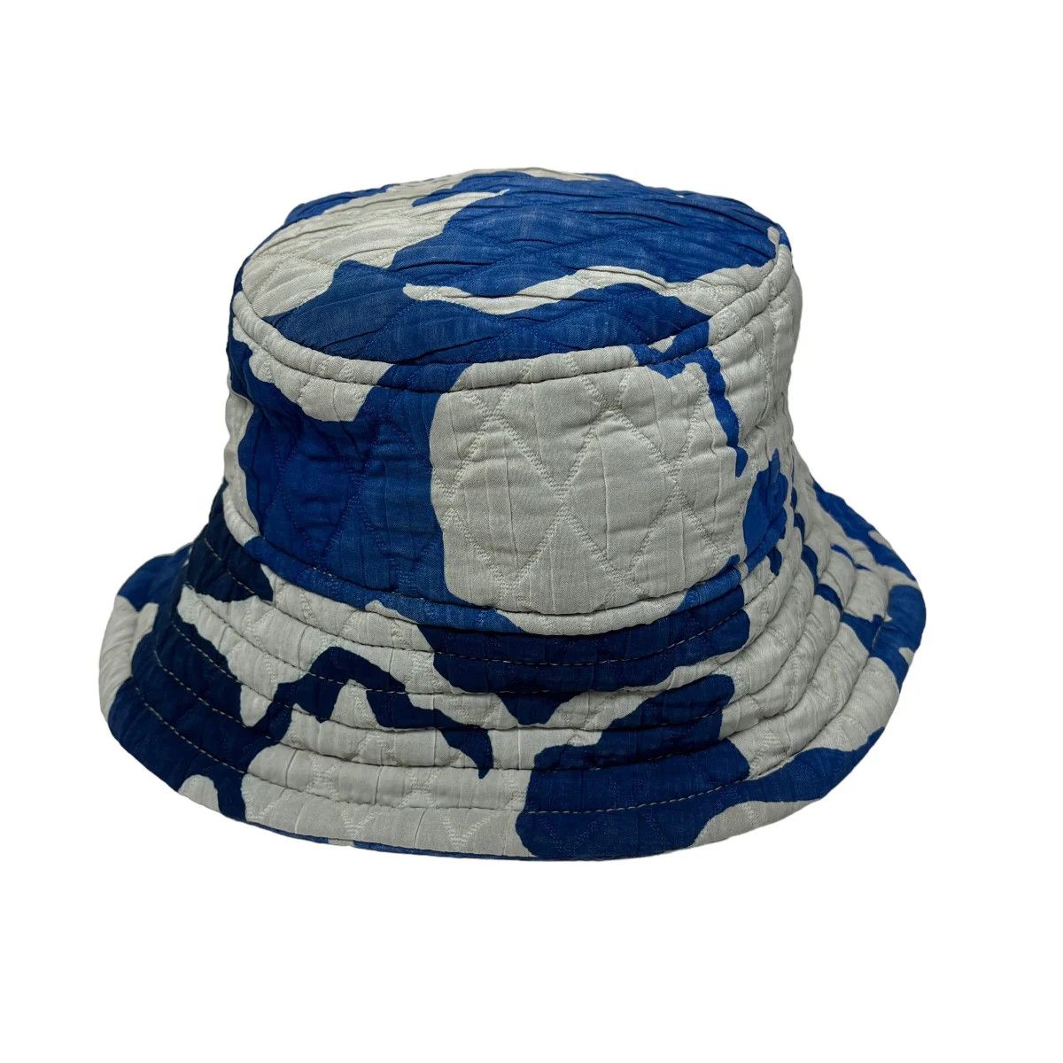 Dries Van Noten Quilted Allover Pattern Bucket Hat Size ONE SIZE - 1 Thumbnail