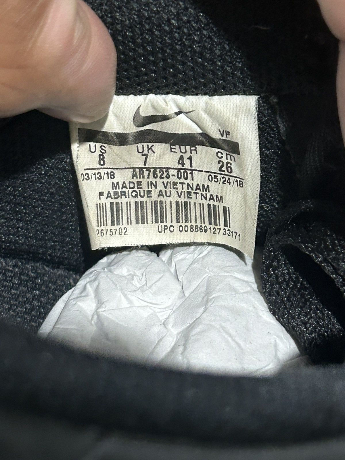Comme des Garcons × Nike 2018 Nike x cdg x supreme af1 low 8 Size US 8 / EU 41 - 8 Thumbnail