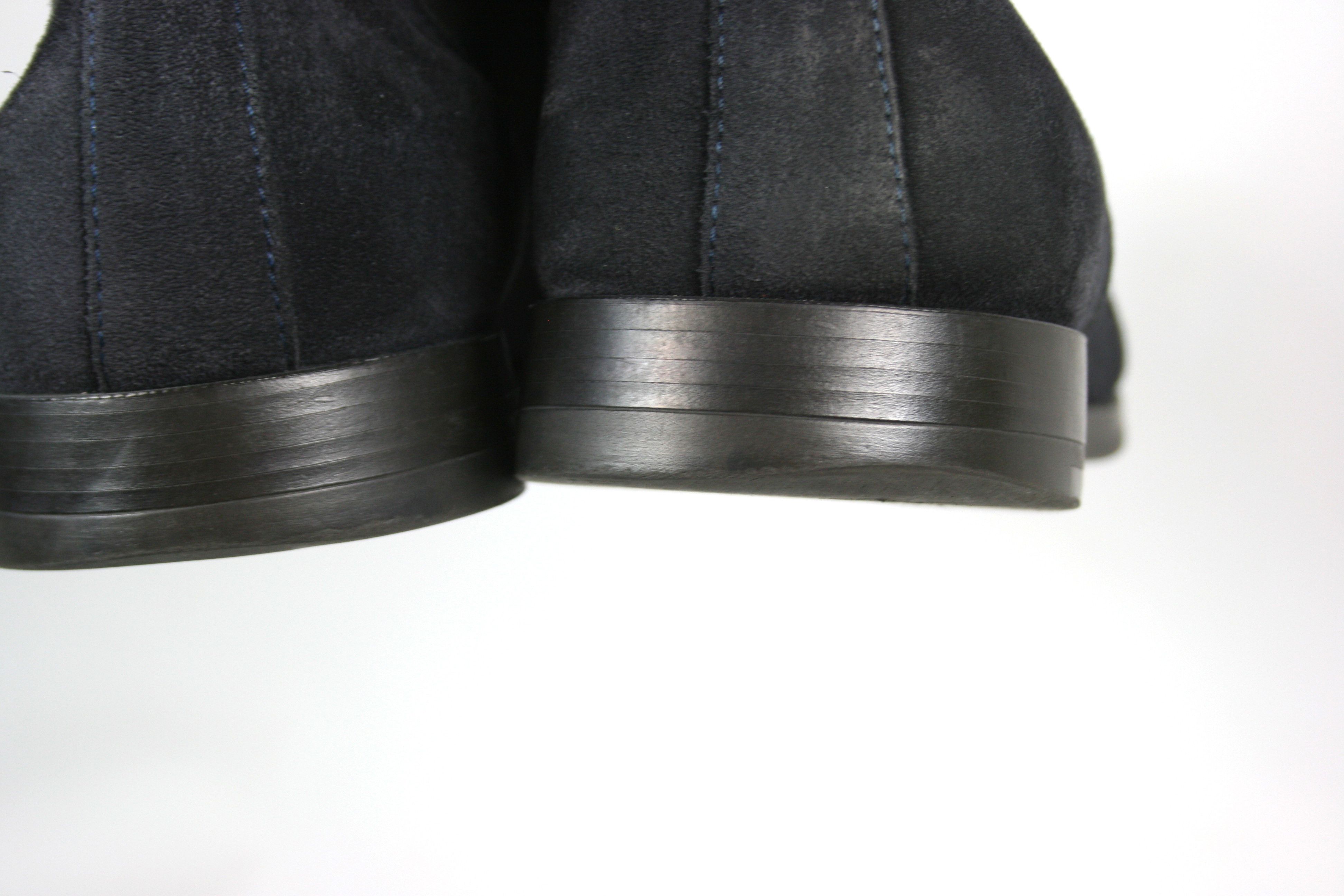 Santoni Chelsea Suede Boots Size US 12 / EU 45 - 11 Thumbnail