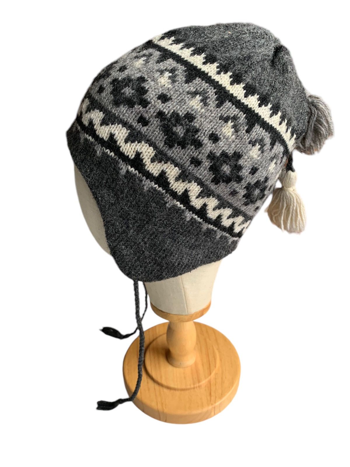 Japanese Brand × Kapital × Vintage Knitted Wool Made In Usa Earflap Winter Session Beanie Hats Size ONE SIZE - 1 Thumbnail