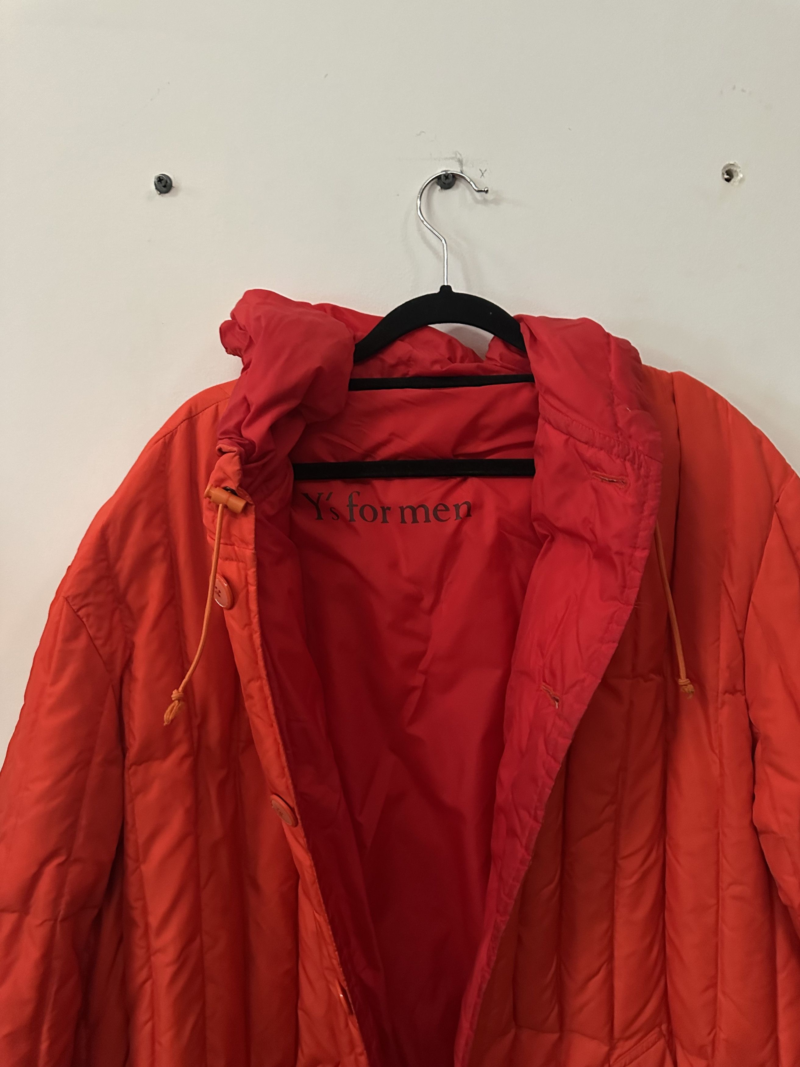 Yohji Yamamoto ohji Yamamoto Y's For Men Red Puffer Coat Size US XL / EU 56 / 4 - 2 Thumbnail