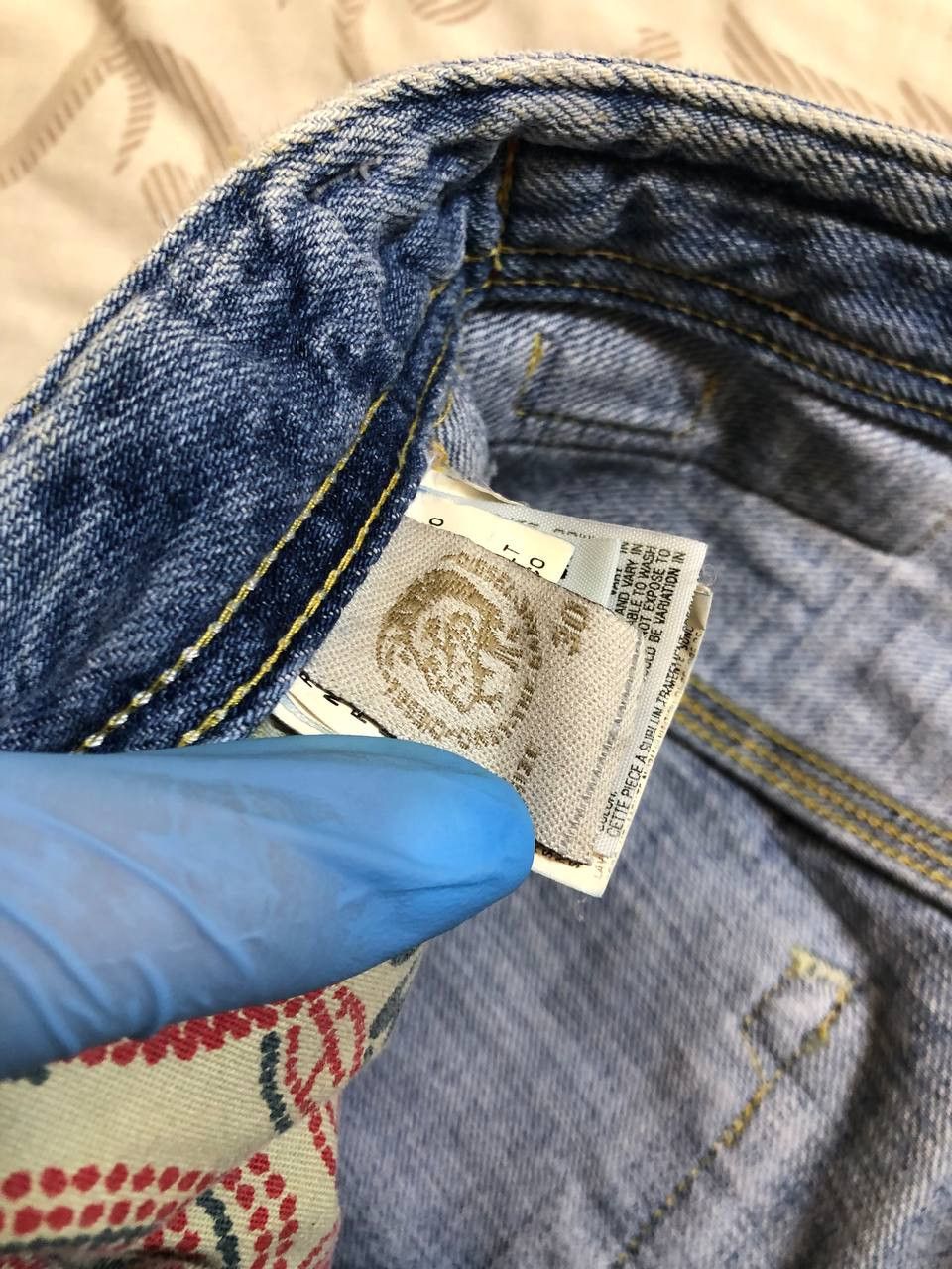 Diesel DIESEL BRADDO Denim Distressed Regular Slim Straight Jeans Size US 30 / EU 46 - 3 Thumbnail