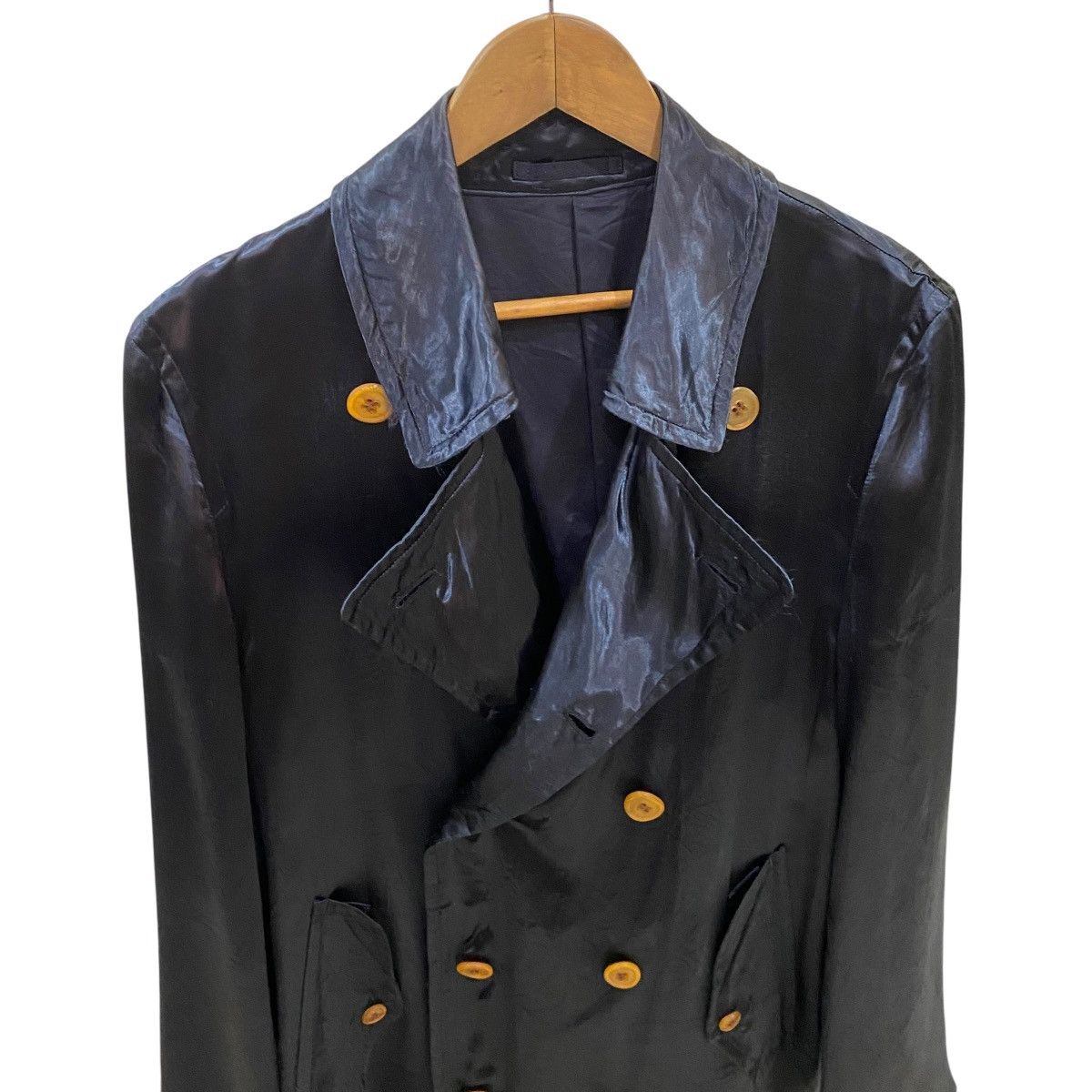 Comme des Garcons Homme Plus Comme Des Garcons Homme Plus Double Breasted Trenchcoat Size US M / EU 48-50 / 2 - 2 Thumbnail