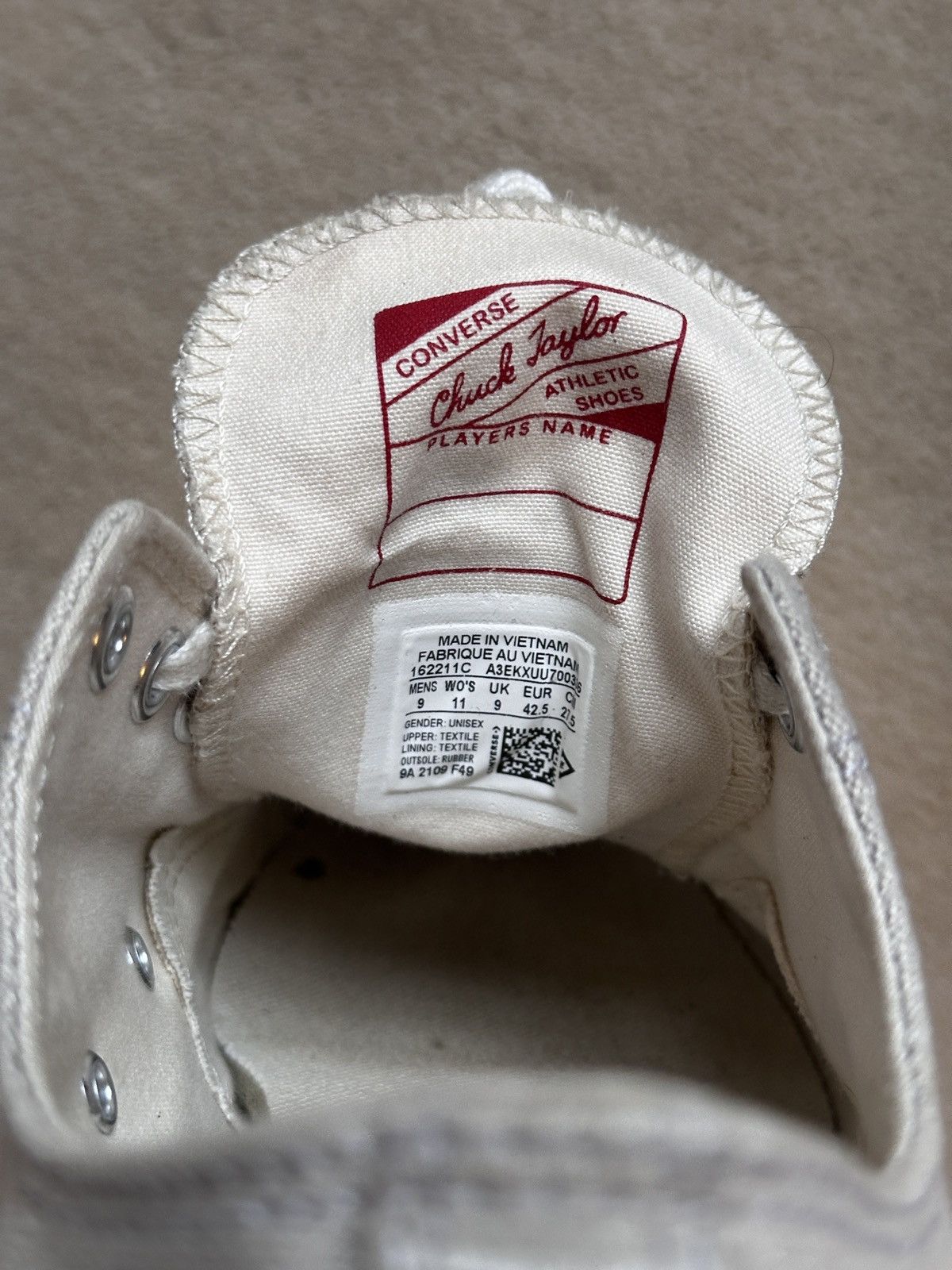 Converse Converse Chuck 70 — Bone Grey | US9 Size US 9 / EU 42 - 5 Thumbnail