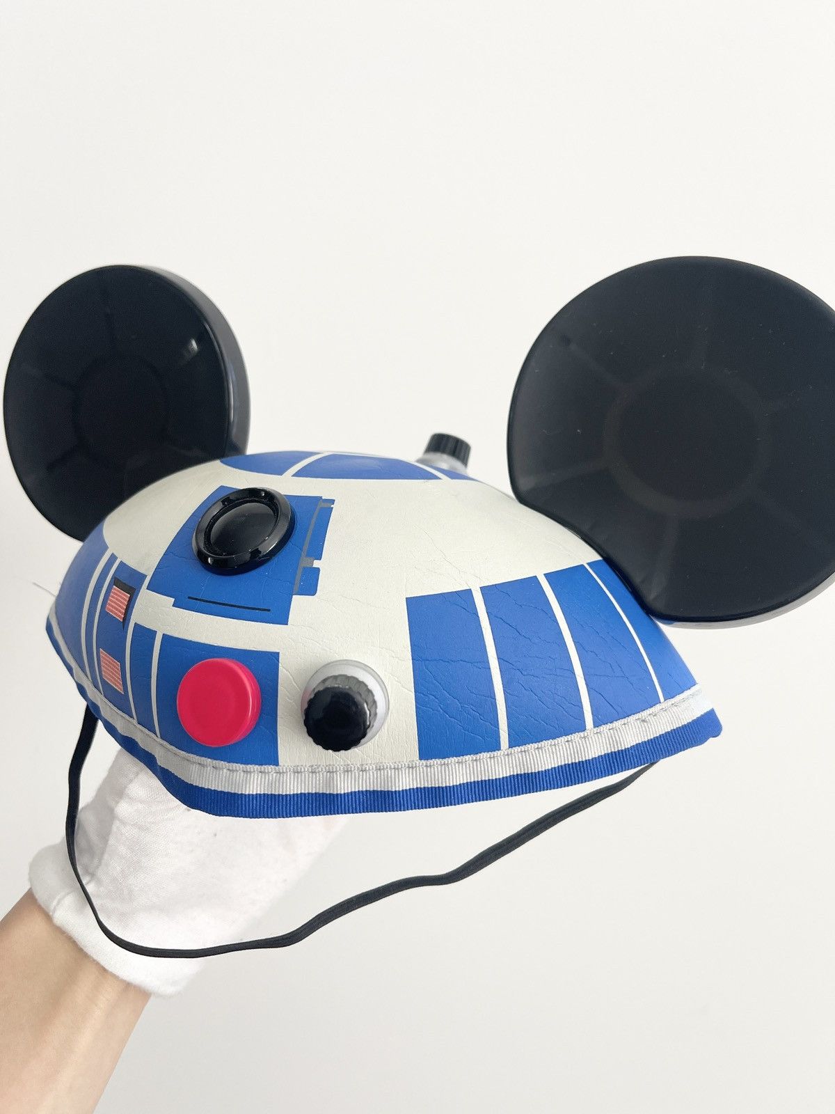 Disney STEAL! Disney Parks Star Wars R2 D2 Mickey Mouse Ears Hat Size ONE SIZE - 2 Thumbnail