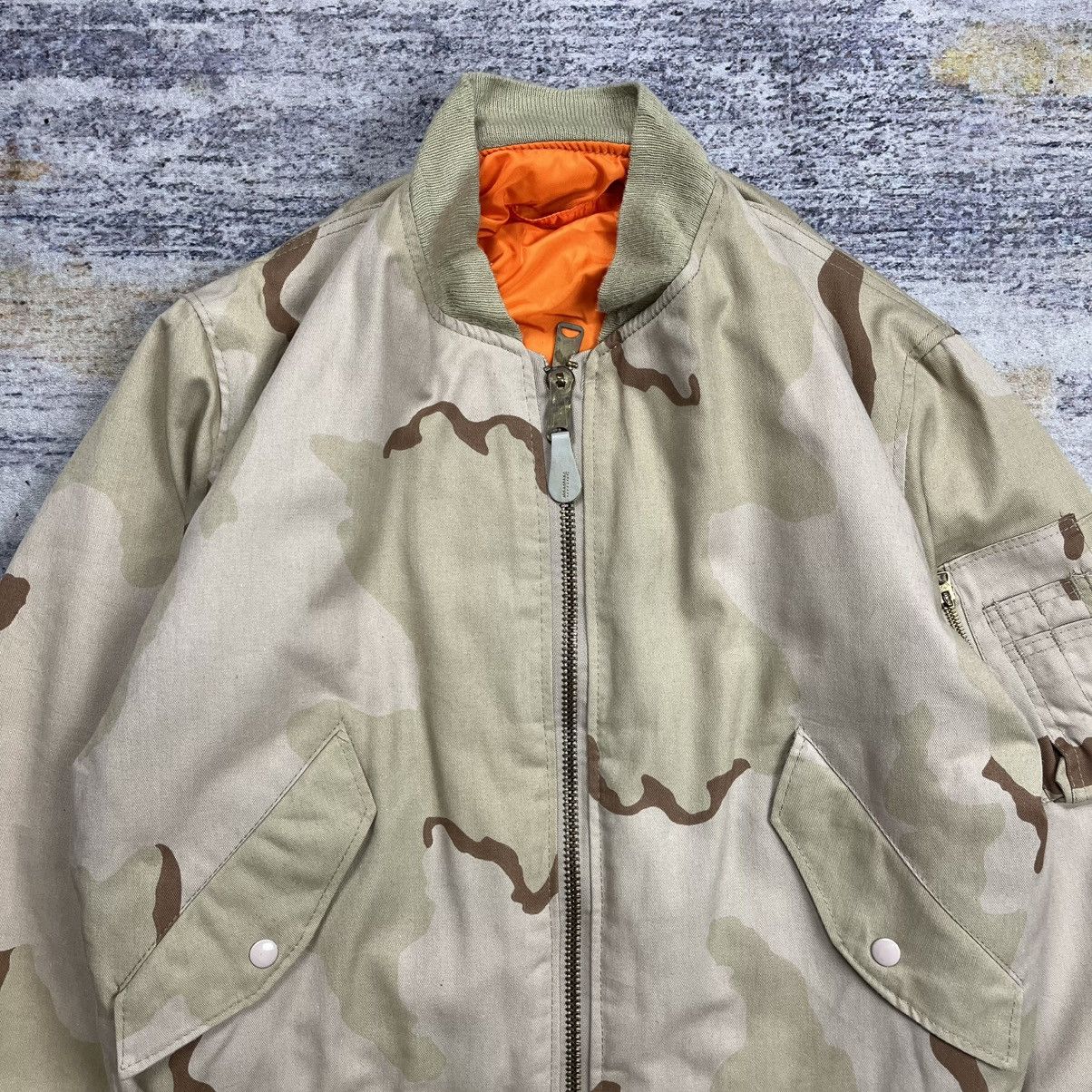 Alpha Industries vtg alpha industries desert camouflage Ma-1 bomber jacket Size US M / EU 48-50 / 2 - 3 Thumbnail