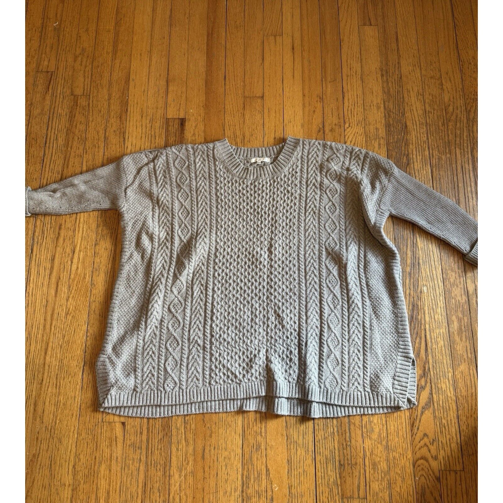 Anthropologie Anthropologie ZOA boxy oversized sweater Size Medium Oatmeal Size M / US 6-8 / IT 42-44 - 1 Thumbnail