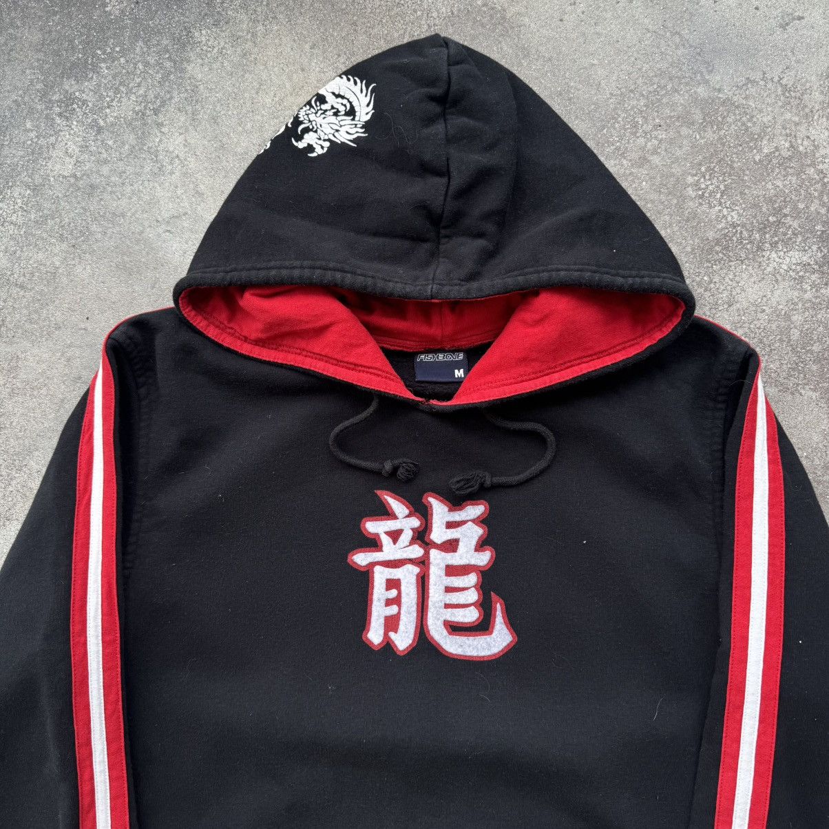Hysteric Glamour × Japanese Brand × Vintage Fishbone Y2K Vintage Japanese Dragon Hoodie Size US M / EU 48-50 / 2 - 3 Thumbnail