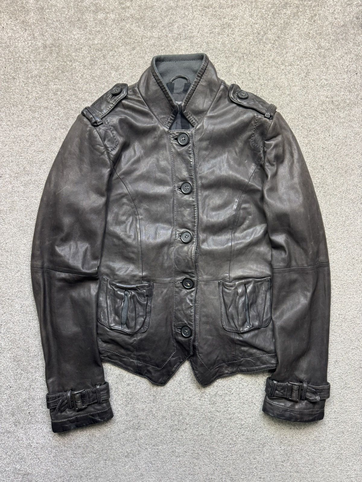 Emporio Armani leather jacket