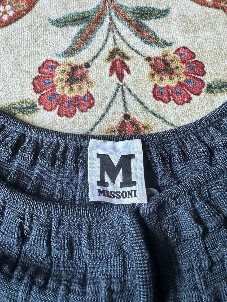 Missoni × Vintage Vintage Missoni Sleeve Knit Dress Size XS / US 0-2 / IT 36-38 - 2 Thumbnail