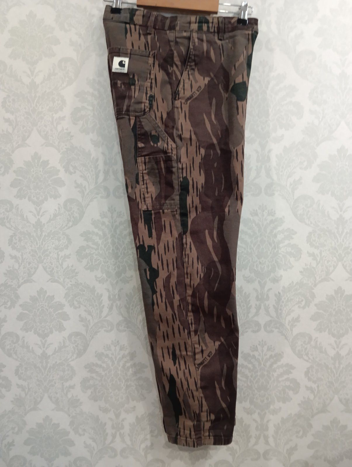 Carhartt Carhartt Womens Pierce Pants Brown Camo Unite Size 28" / US 6 / IT 42 - 5 Thumbnail