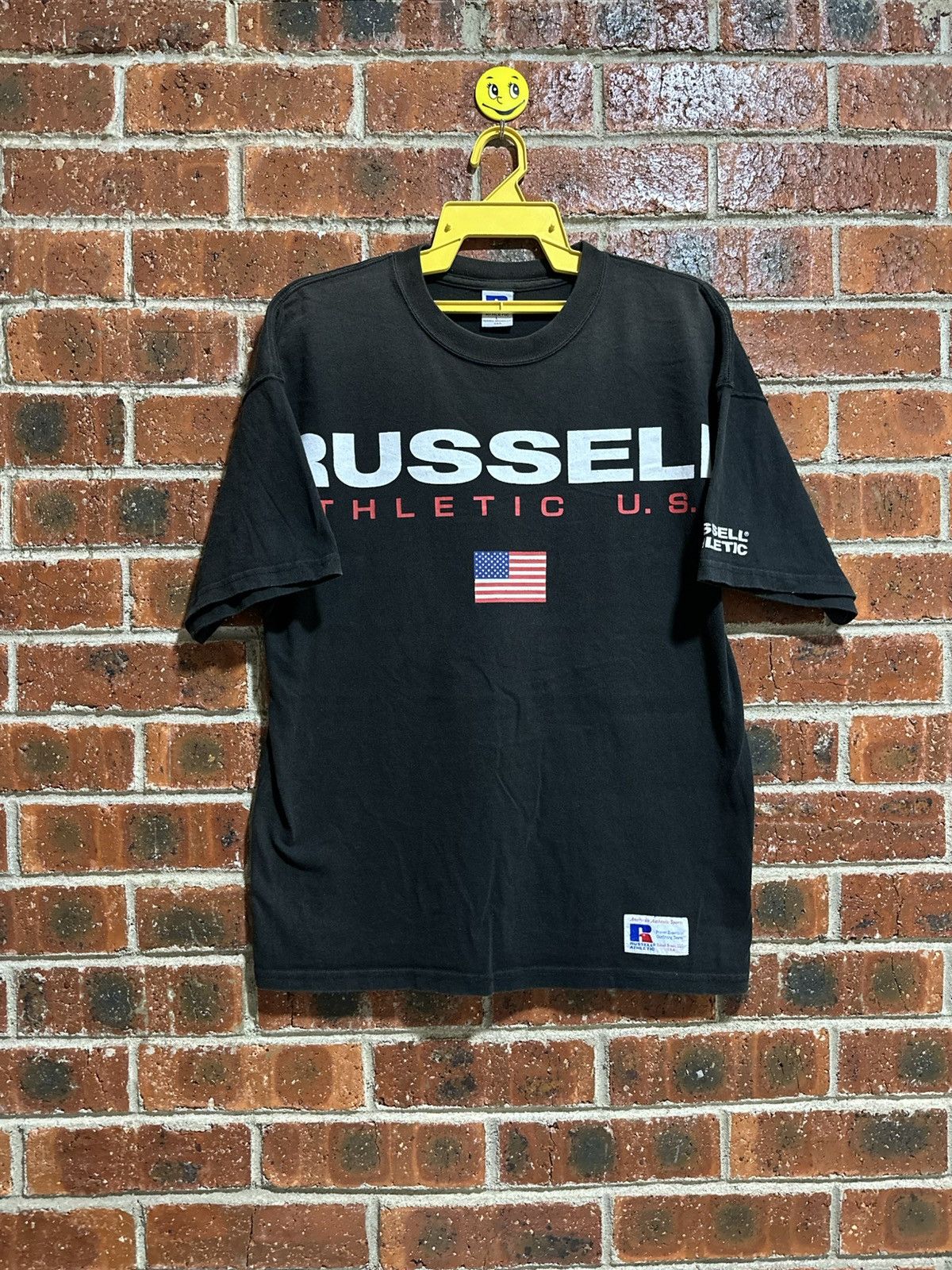 Russell Athletic × Vintage Vintage Russell Athletic USA Sun Faded Tee Size US L / EU 52-54 / 3 - 1 Thumbnail