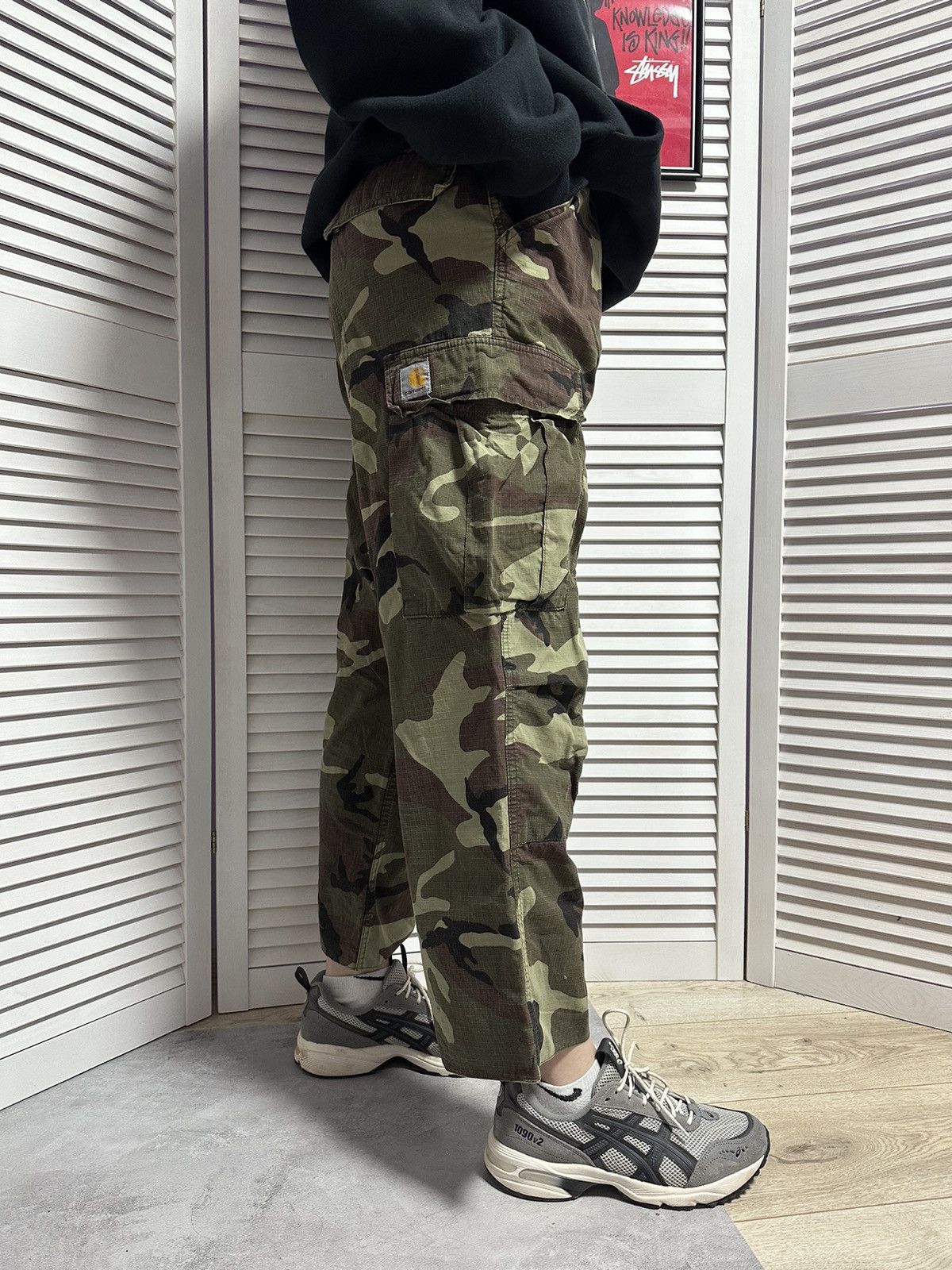 Carhartt Vintage Carhartt Realtree Camo Carpenter Pants Grunge Skater Size US 32 / EU 48 - 1 Thumbnail