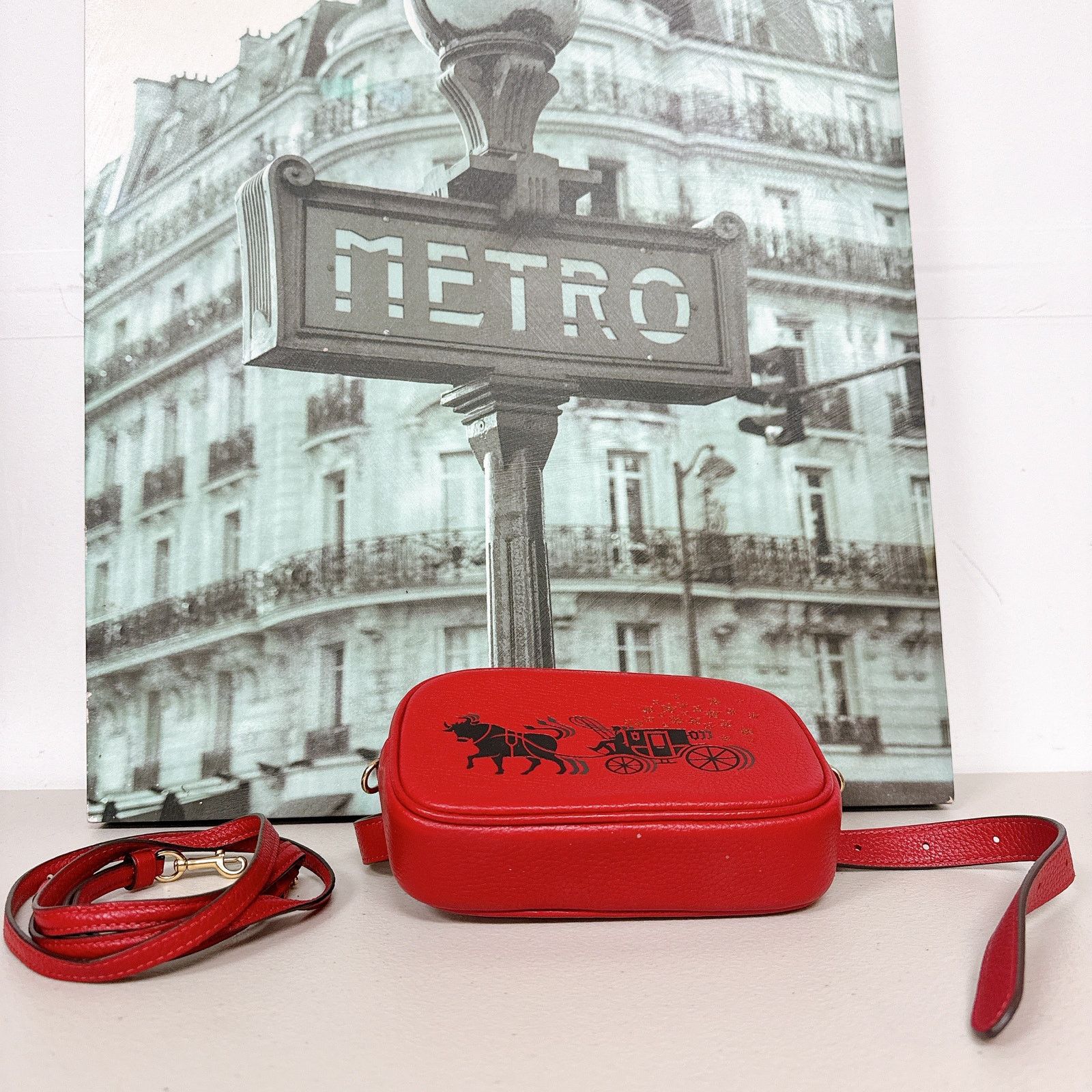 Coach Coach C2256 Lunar New Year Convertible Belt Bag Ox Carriage Size ONE SIZE - 4 Thumbnail