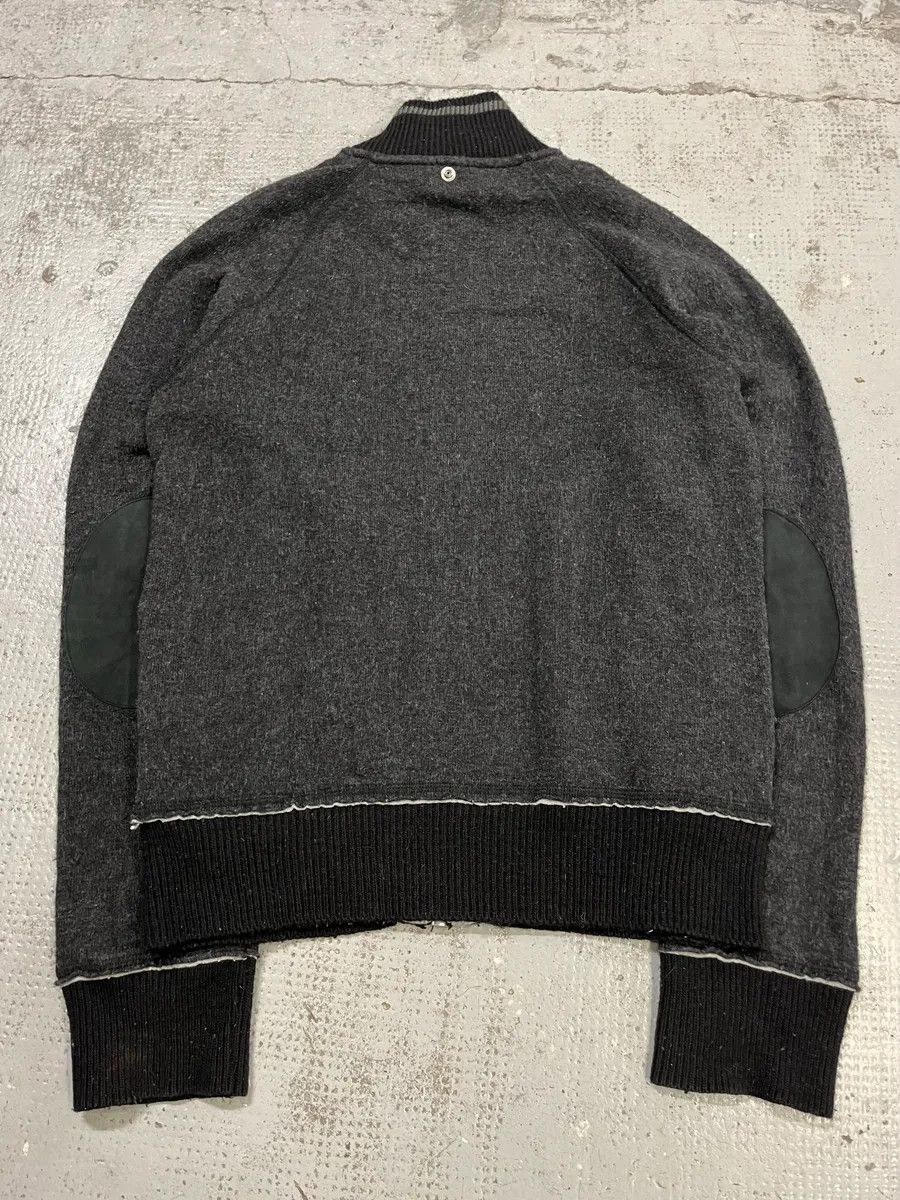 Dolce & Gabbana 2000s Dolce & Gabbana Fleece Track Grey Jacket Size US M / EU 48-50 / 2 - 8 Thumbnail