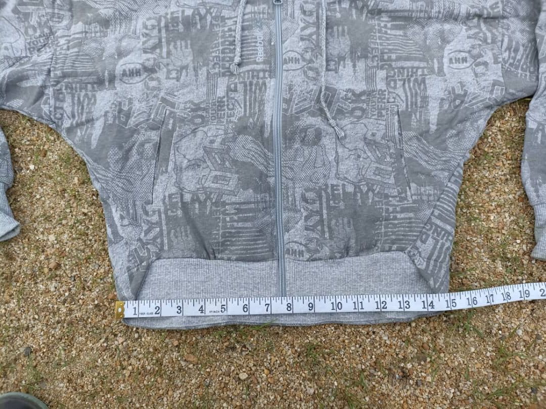 Reebok Reebok Overprint Hoodie (short) Size M / US 6-8 / IT 42-44 - 12 Thumbnail