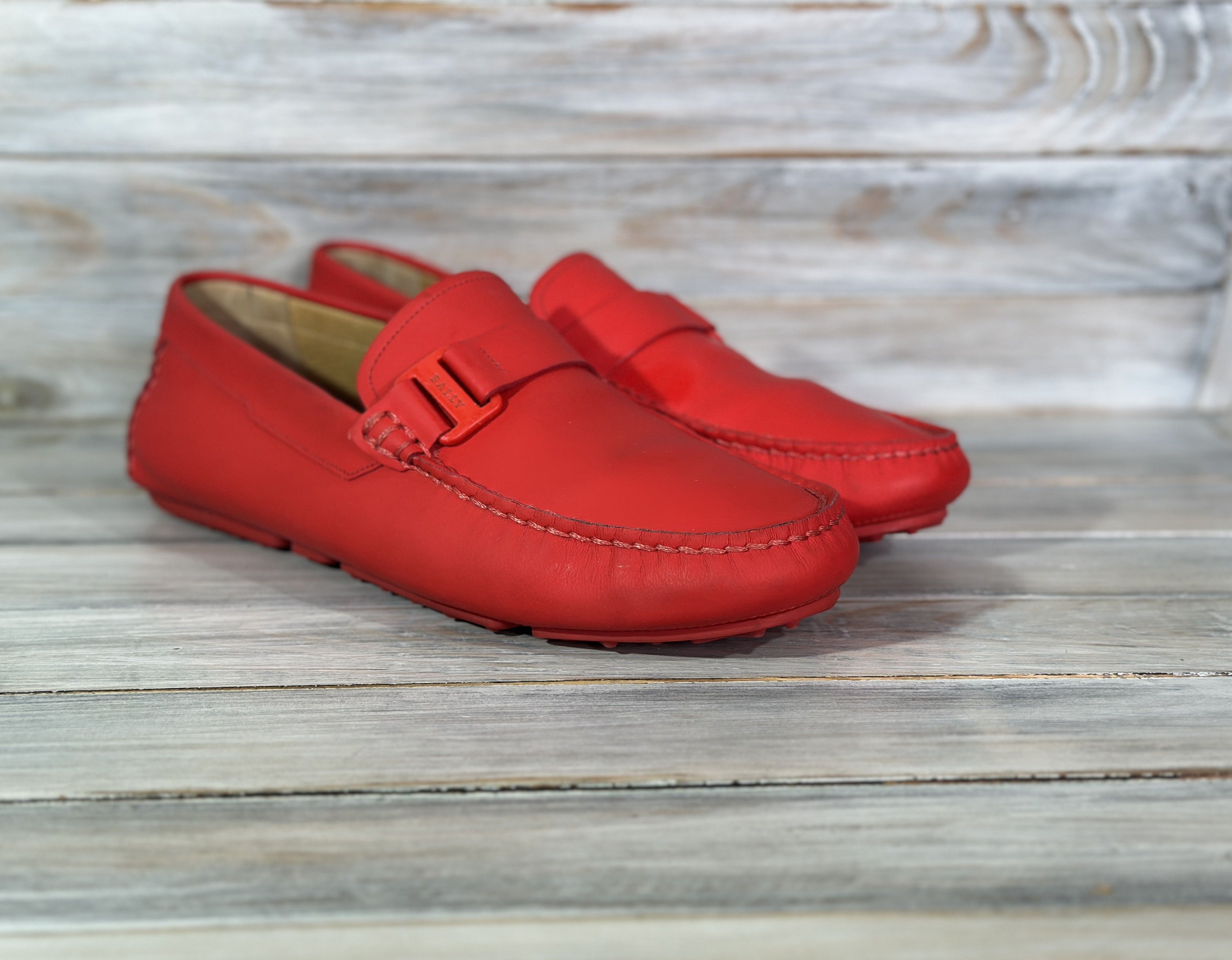 Bally BALLY Dreyfus Moccasins Loafers Men's Leather Switzerland Size US 9 / EU 42 - 2 Thumbnail