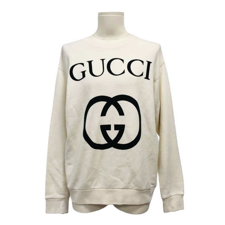 Gucci Gucci Interlocking G Logo Sweatshirt Size S Size S / US 4 / IT 40 - 1 Thumbnail