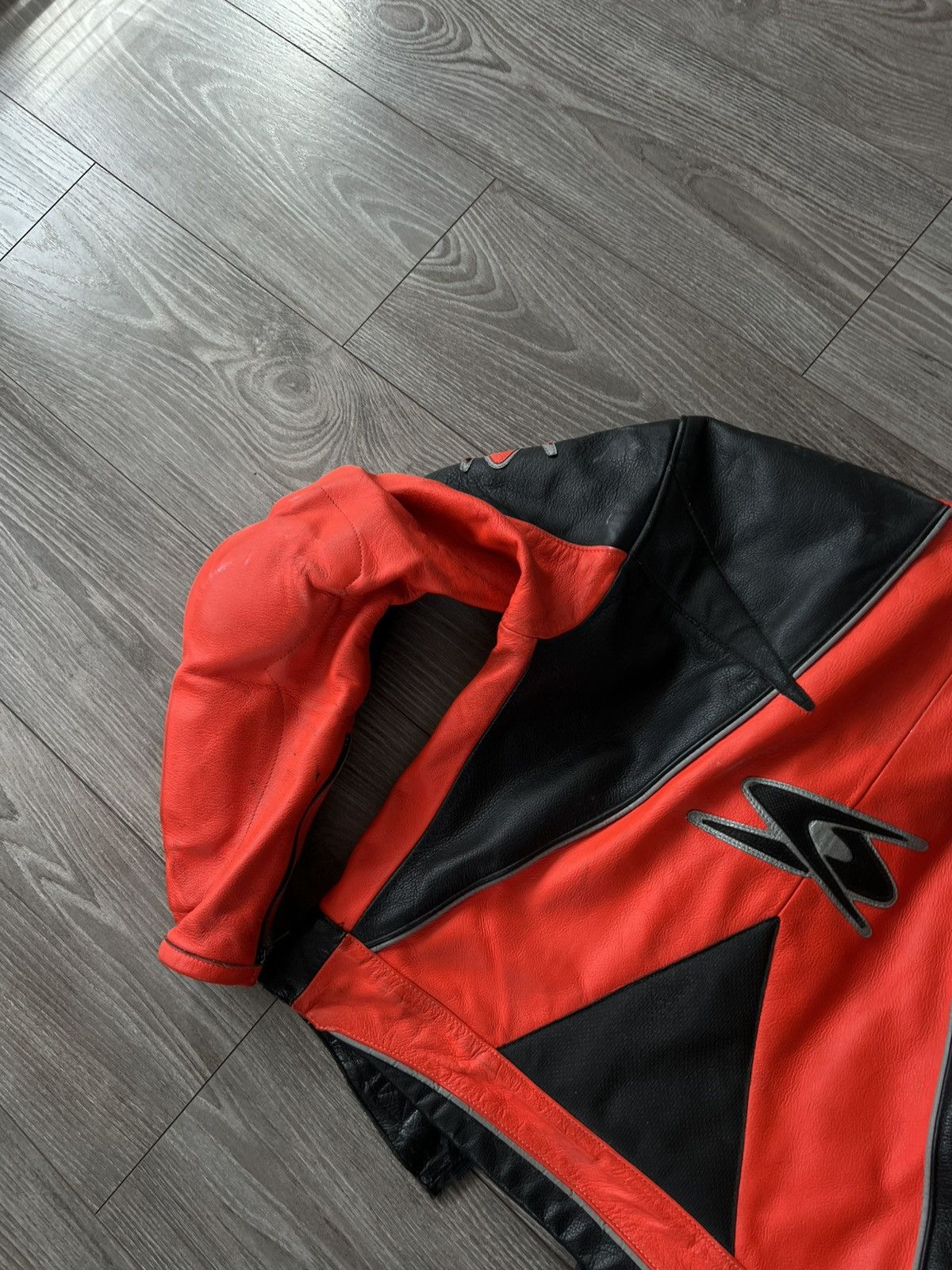 Genuine Leather ‼️Rare Vintage Spyke Racing Made in Italy Leather Save Jacket Size US M / EU 48-50 / 2 - 24 Thumbnail