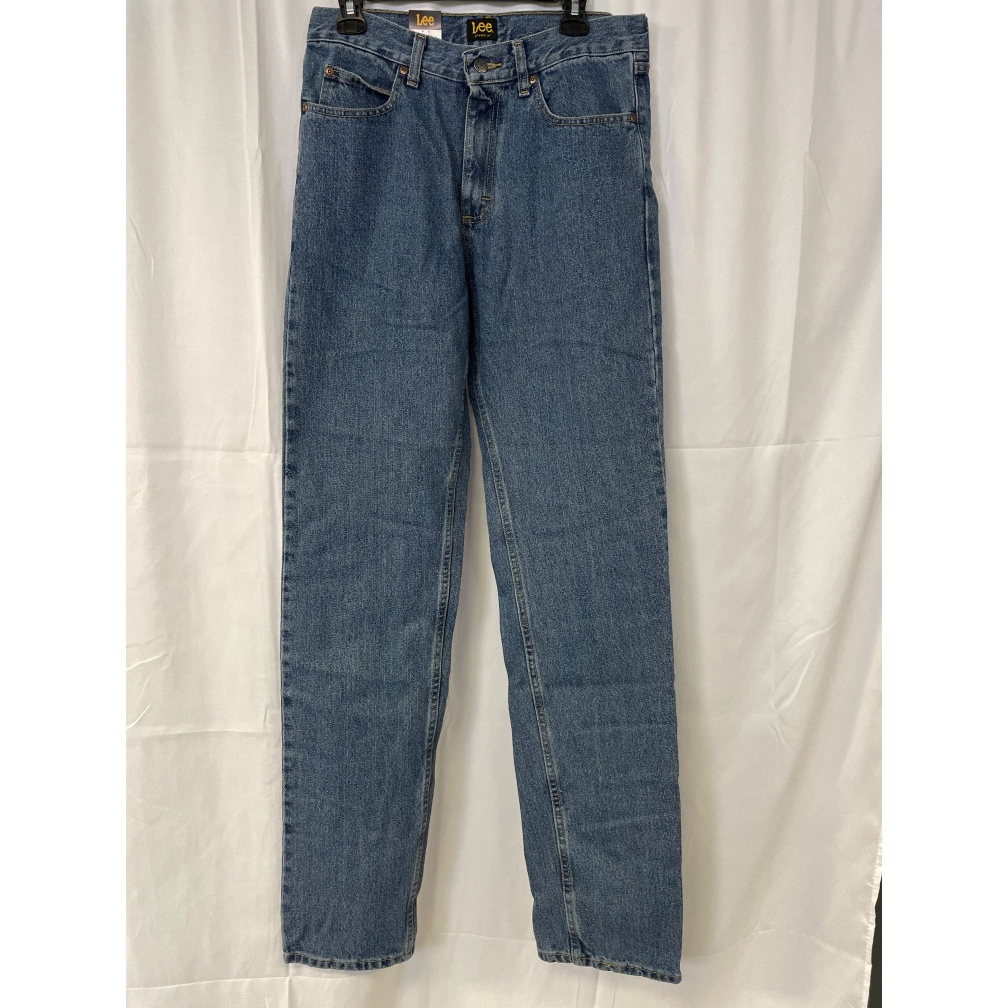 Lee Lee Men's Blue Jeans Relaxed Fit Straight Leg Size 30W X 36I Size US 30 / EU 46 - 1 Thumbnail
