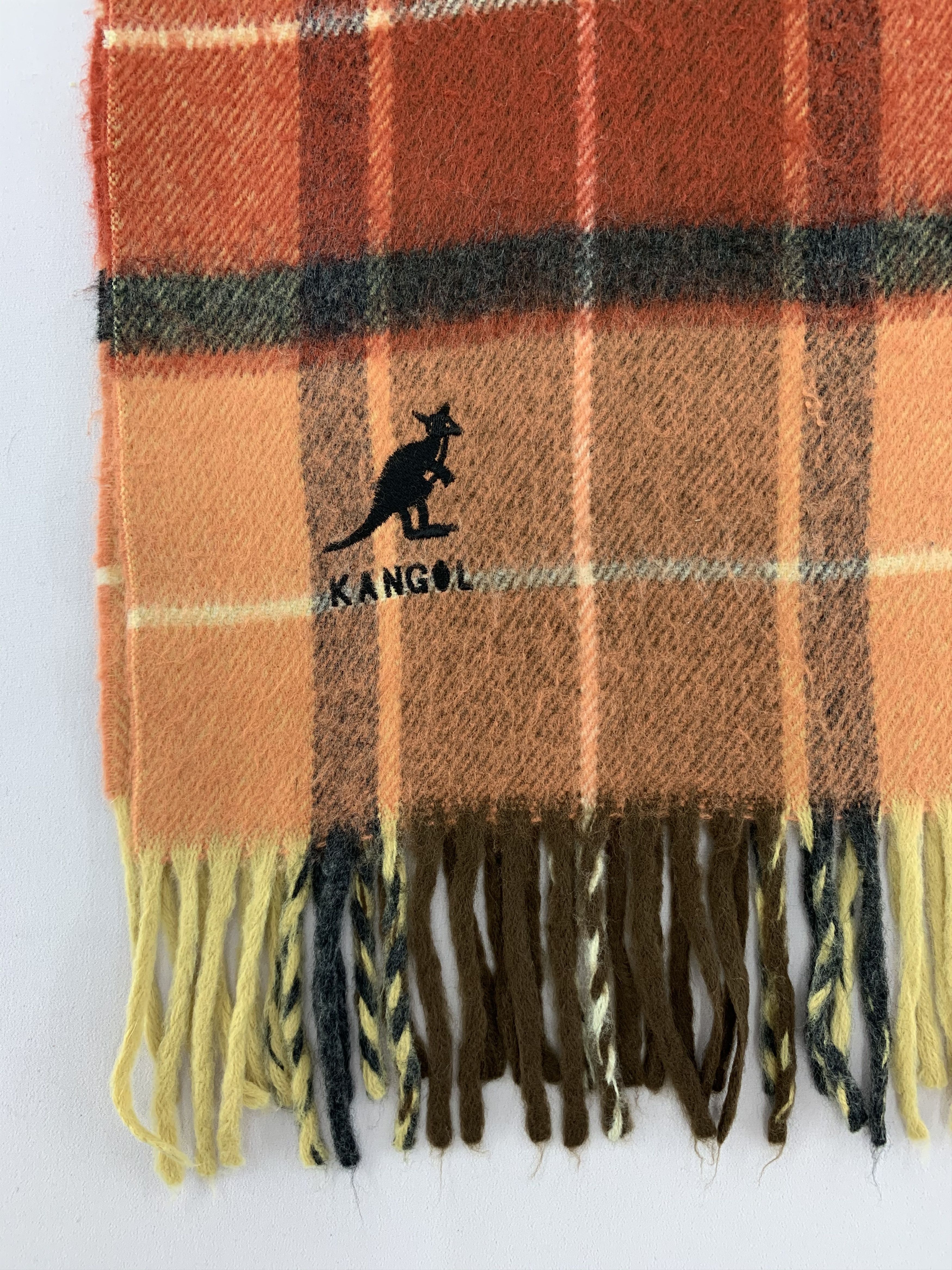 Kangol Kangol Scarf Wool Muffler Neck Wrap BL5045 Size ONE SIZE - 3 Thumbnail