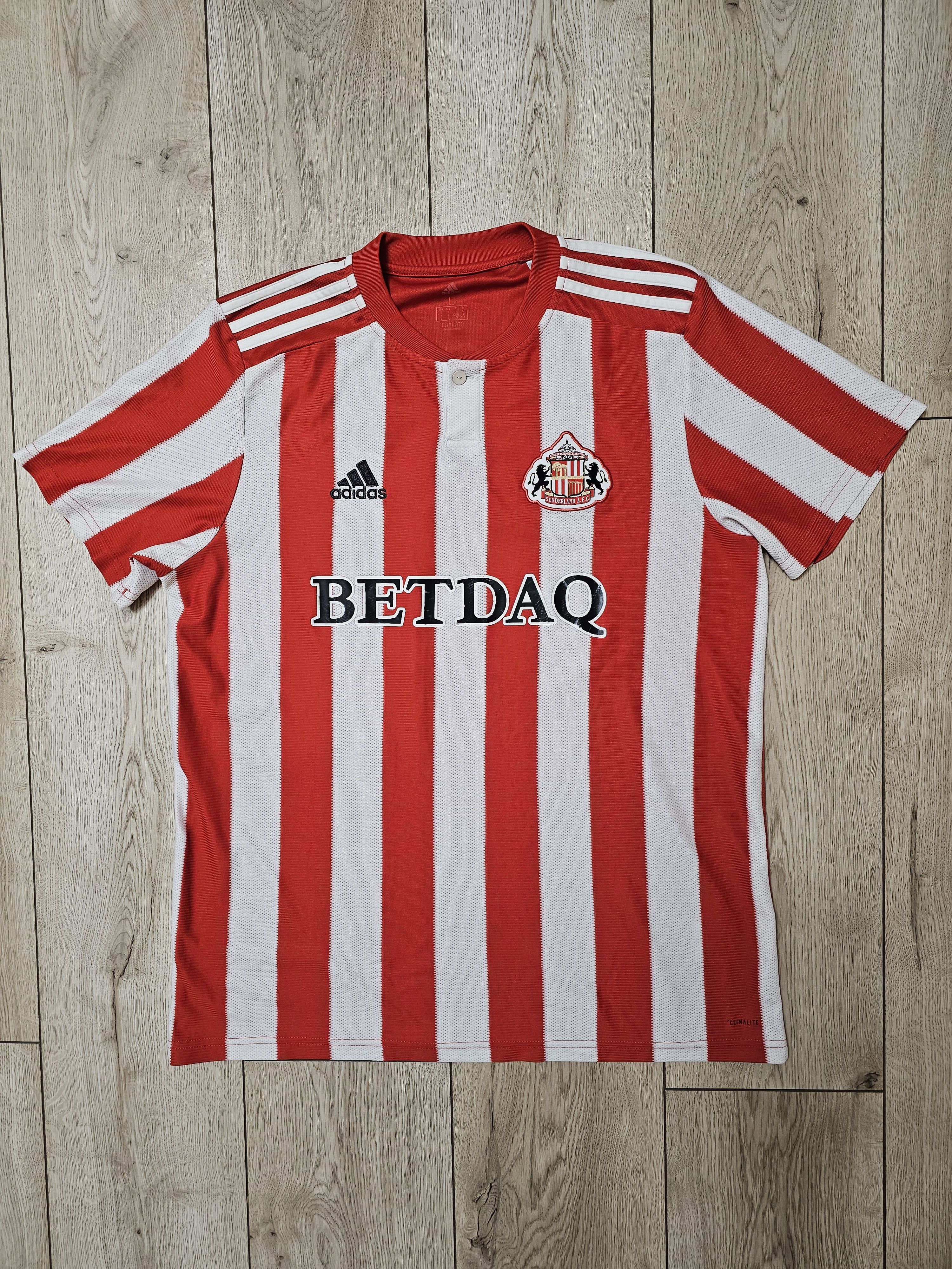 Adidas SUNDERLAND 2018 2019 HOME LOVE 18 FOOTBALL SOCCER JERSEY Size US L / EU 52-54 / 3 - 2 Thumbnail