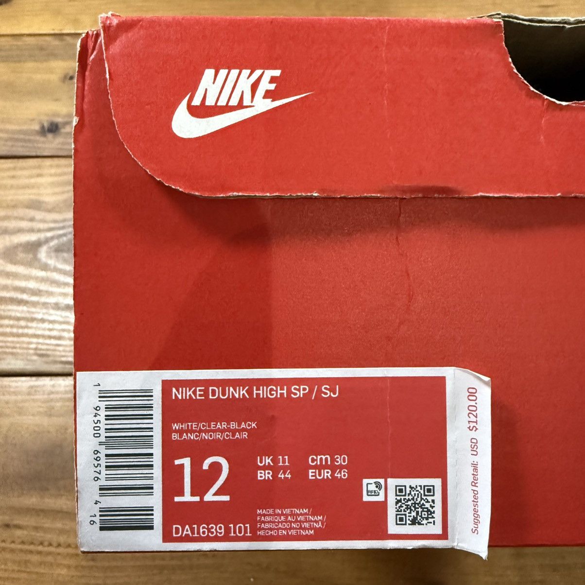 Nike Slam Jam x Dunk High ‘Black’ Size US 12 / EU 45 - 9 Thumbnail