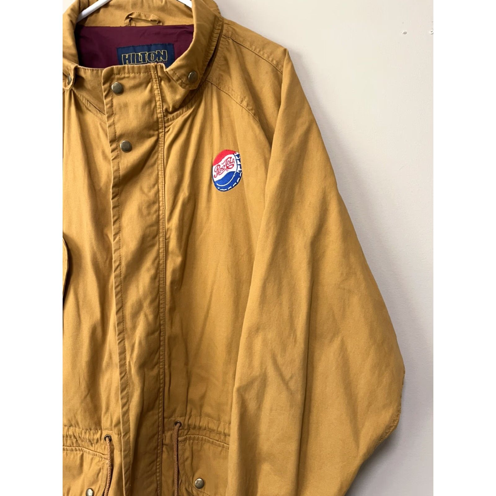 **VINTAGE Pepsi Parka Mens XL Brown Work Wear** User: Vintage Pepsi Parka Mens XL Brown Work Wear