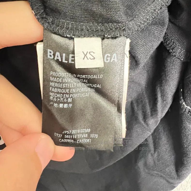 Balenciaga Balenciaga Full-print logo barrage long-sleeved shirt Size US XS / EU 42 / 0 - 4 Thumbnail