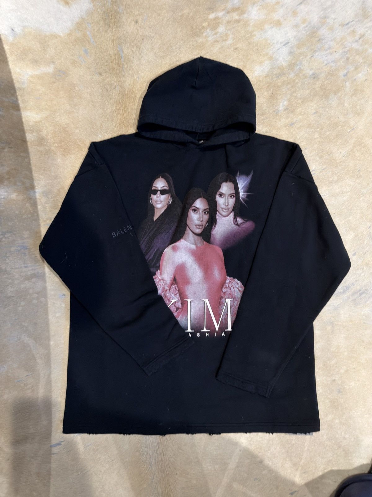 Balenciaga Balenciaga Kim Kardashian Hoodie — Black Size US XS / EU 42 / 0 - 1 Thumbnail