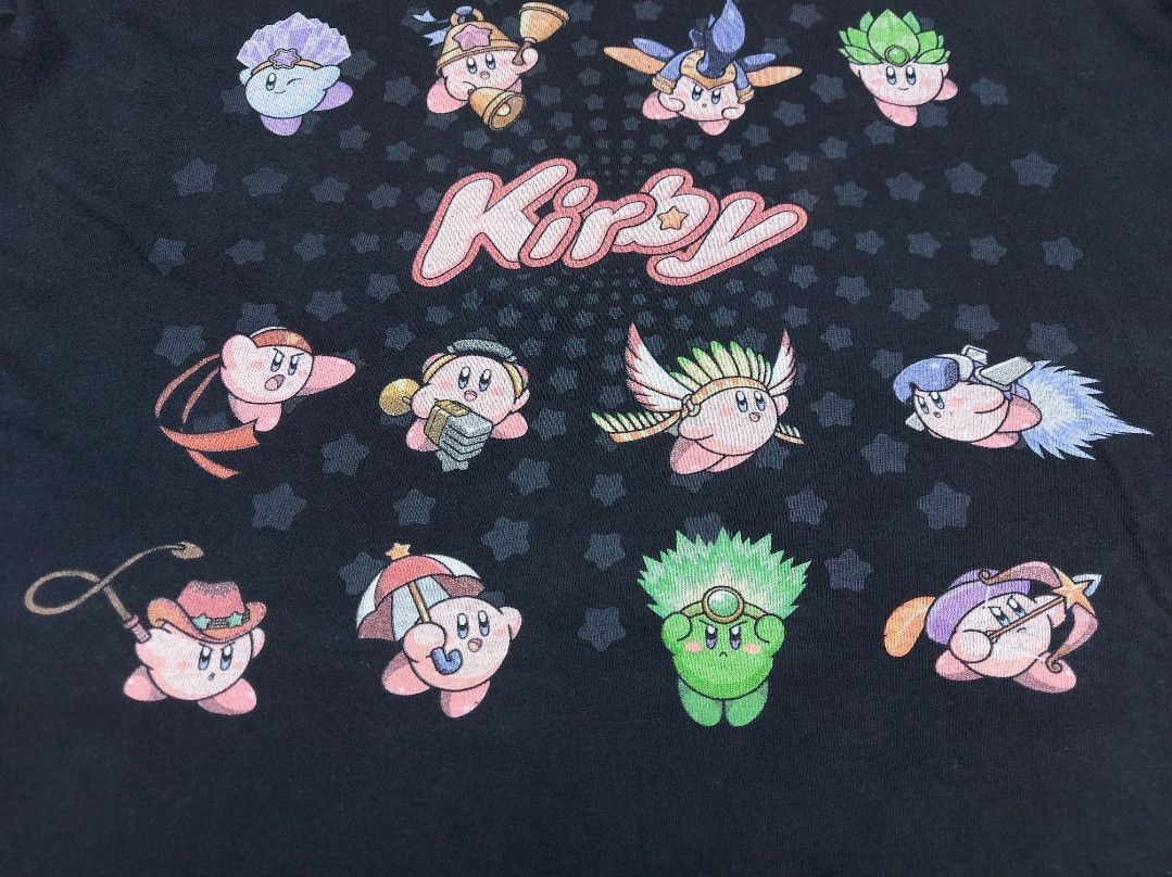Nintendo Nintendo Kirby Many Abilities Official TEE Size US S / EU 44-46 / 1 - 5 Thumbnail