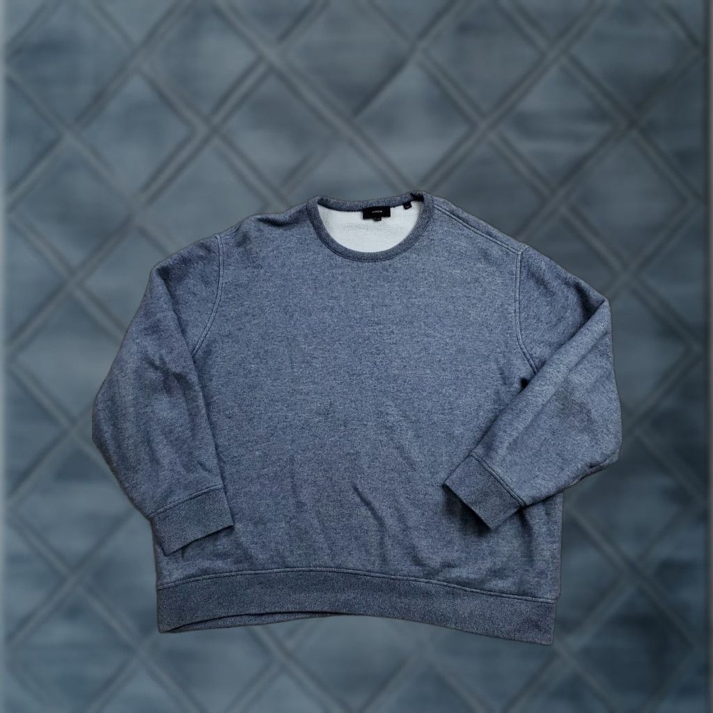 Vince Vince Sweatshirt 2XL Mens Blue Crew Neck Long Sleeve Pullover Hoodie Regular Fit Vintage: No (adjusted) Size US XXL / EU 58 / 5 - 1 Thumbnail