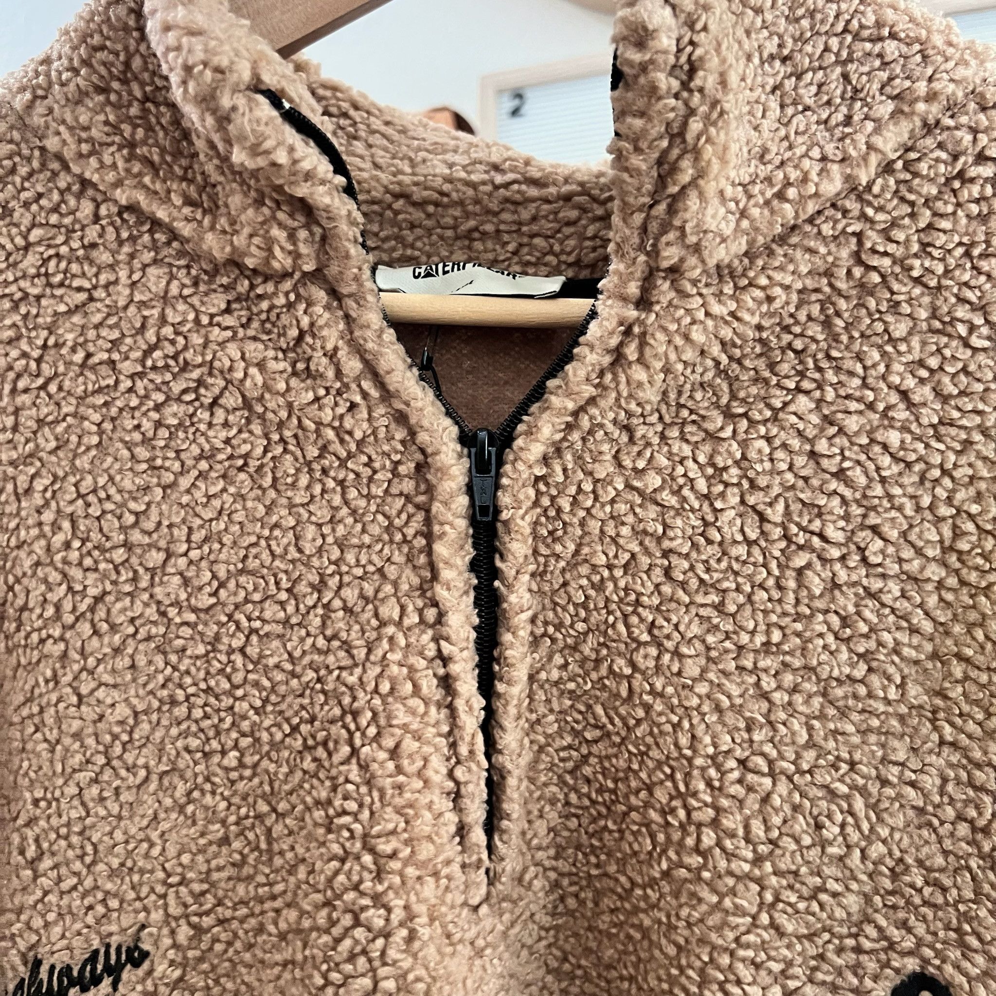 Caterpillar CAT High Pile Fleece Half Zip Mock Neck Pullover Size US L / EU 52-54 / 3 - 4 Thumbnail