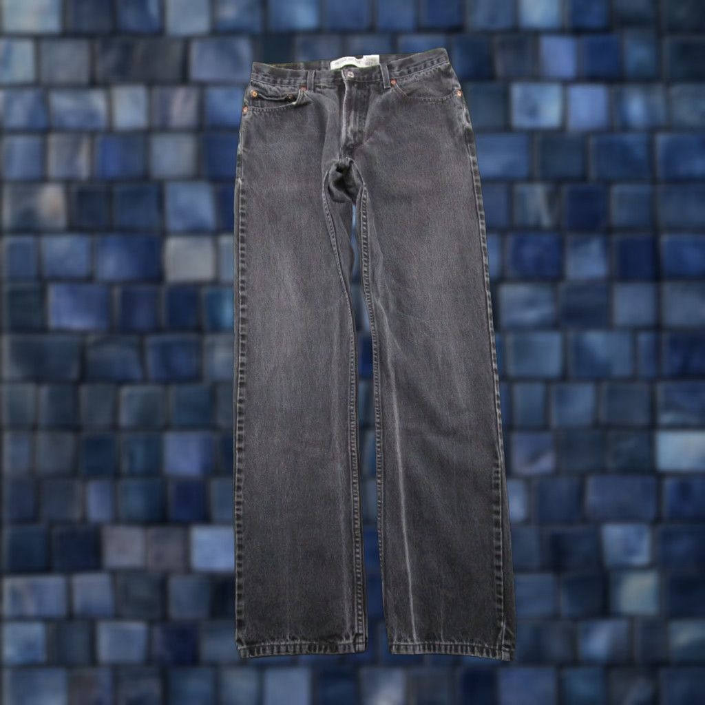 Levi's VTG Levi's Relaxed Fit Straight Leg Denim Jeans 34x36 Black 5-Pocket Design Cotton Denim Men Jeans Straight VTG Levi's Regular Size 34 Mens Size US 34 / EU 50 - 1 Thumbnail