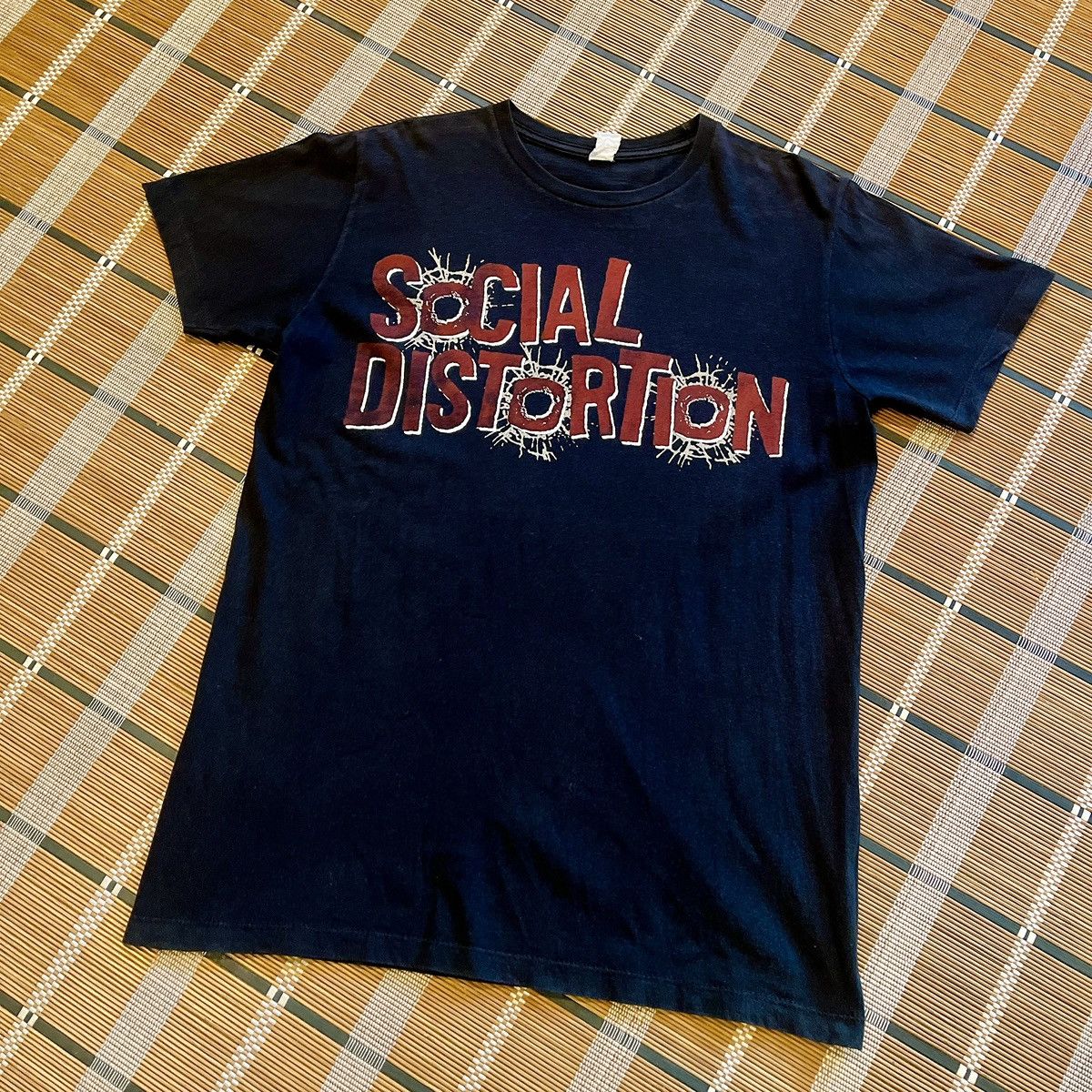 Band Tees × Vintage Social Distortion Summer Tour 2007 🚬💀🎩🍷 Size US M / EU 48-50 / 2 - 1 Thumbnail