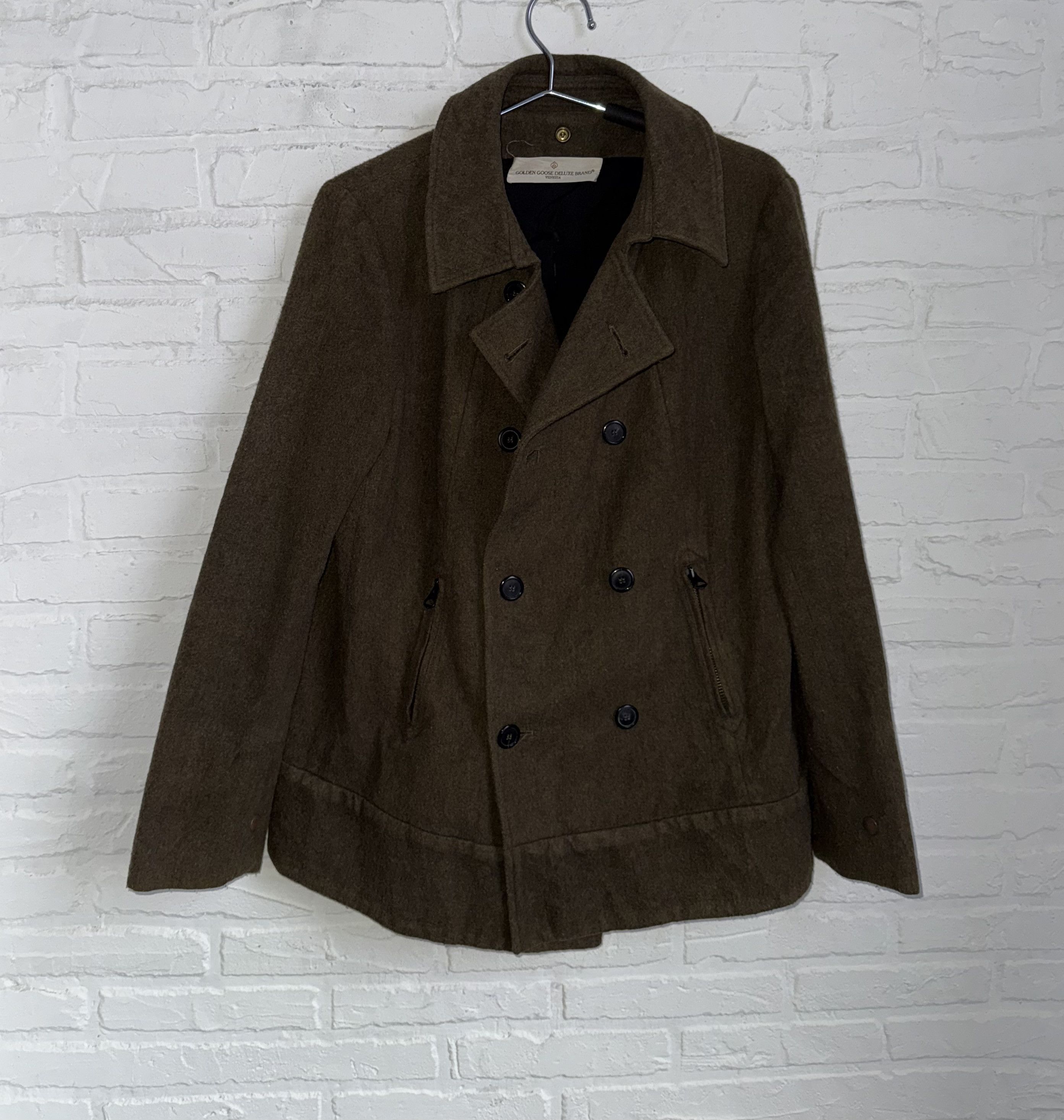 Golden Goose Golden Goose double breasted peacoat jacket Size M / US 6-8 / IT 42-44 - 1 Thumbnail