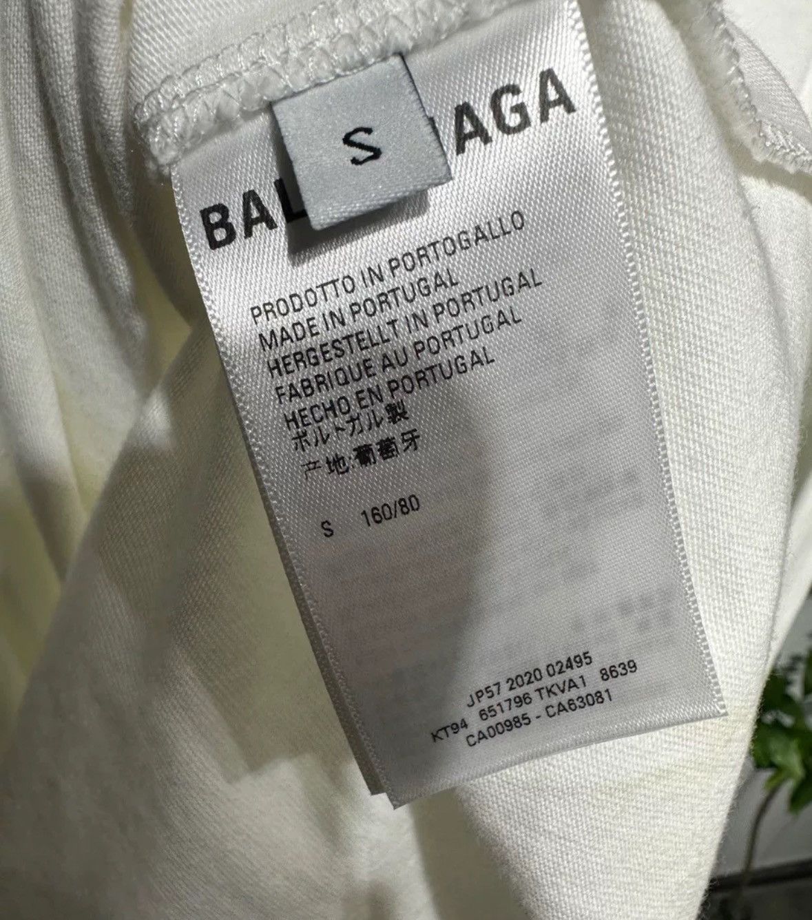Balenciaga Balenciaga Dissolves Smiling Face Victory White Long Sleeve Size US S / EU 44-46 / 1 - 6 Thumbnail