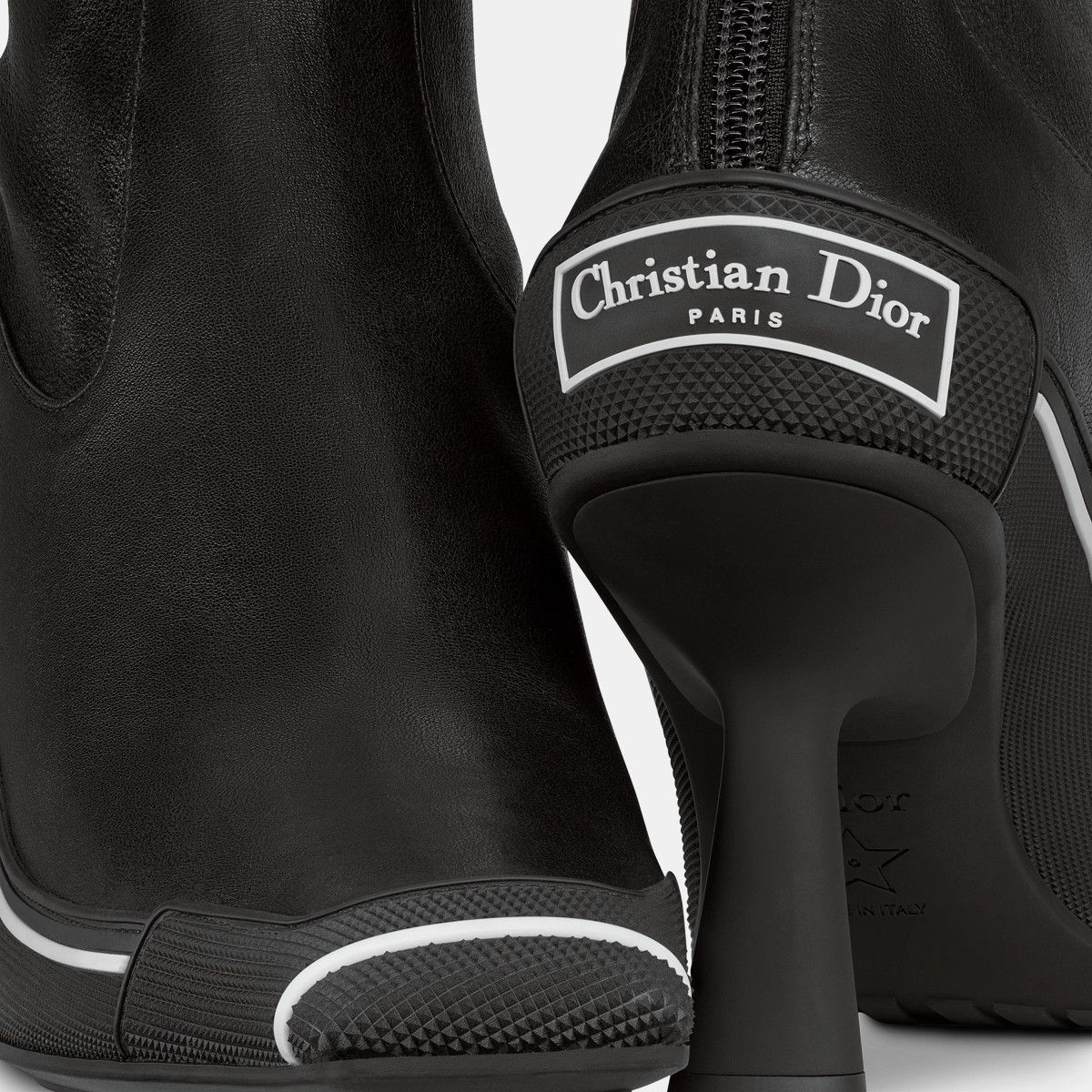 Dior o1bcso1str0225 D-Motion Heeled Boot in Black Size US 6 / IT 36 - 4 Thumbnail