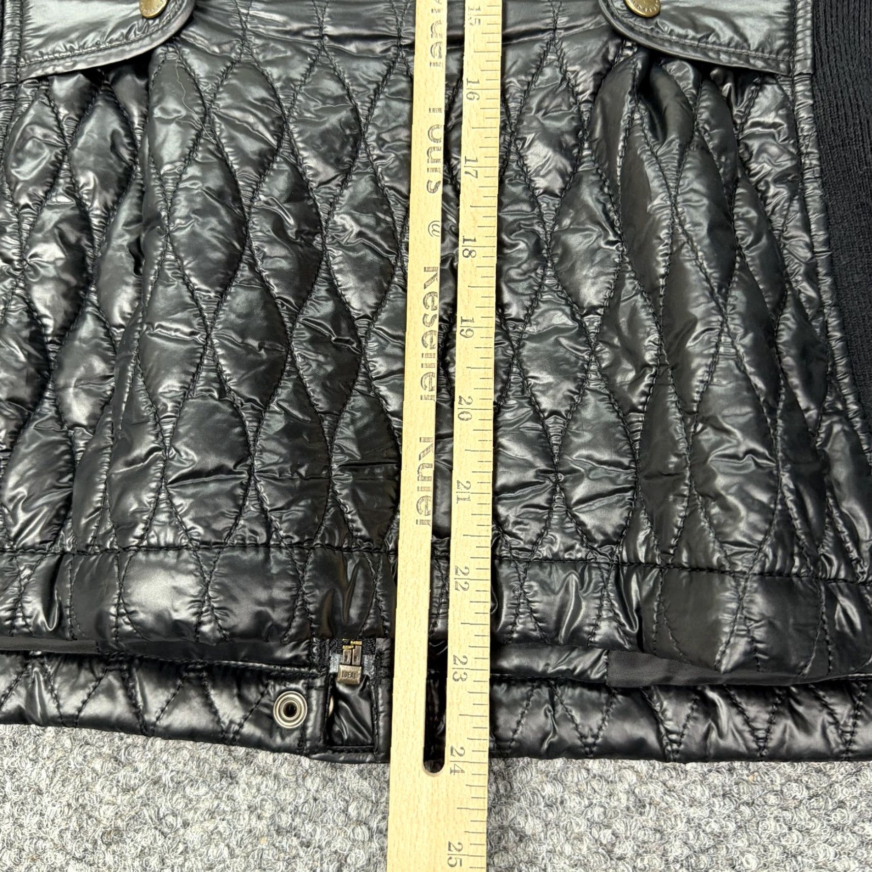 Talbots Talbots Vest Womens Large Black Quilted Puffer Snap Front Sweater Sides Casual Size L / US 10 / IT 46 - 7 Thumbnail