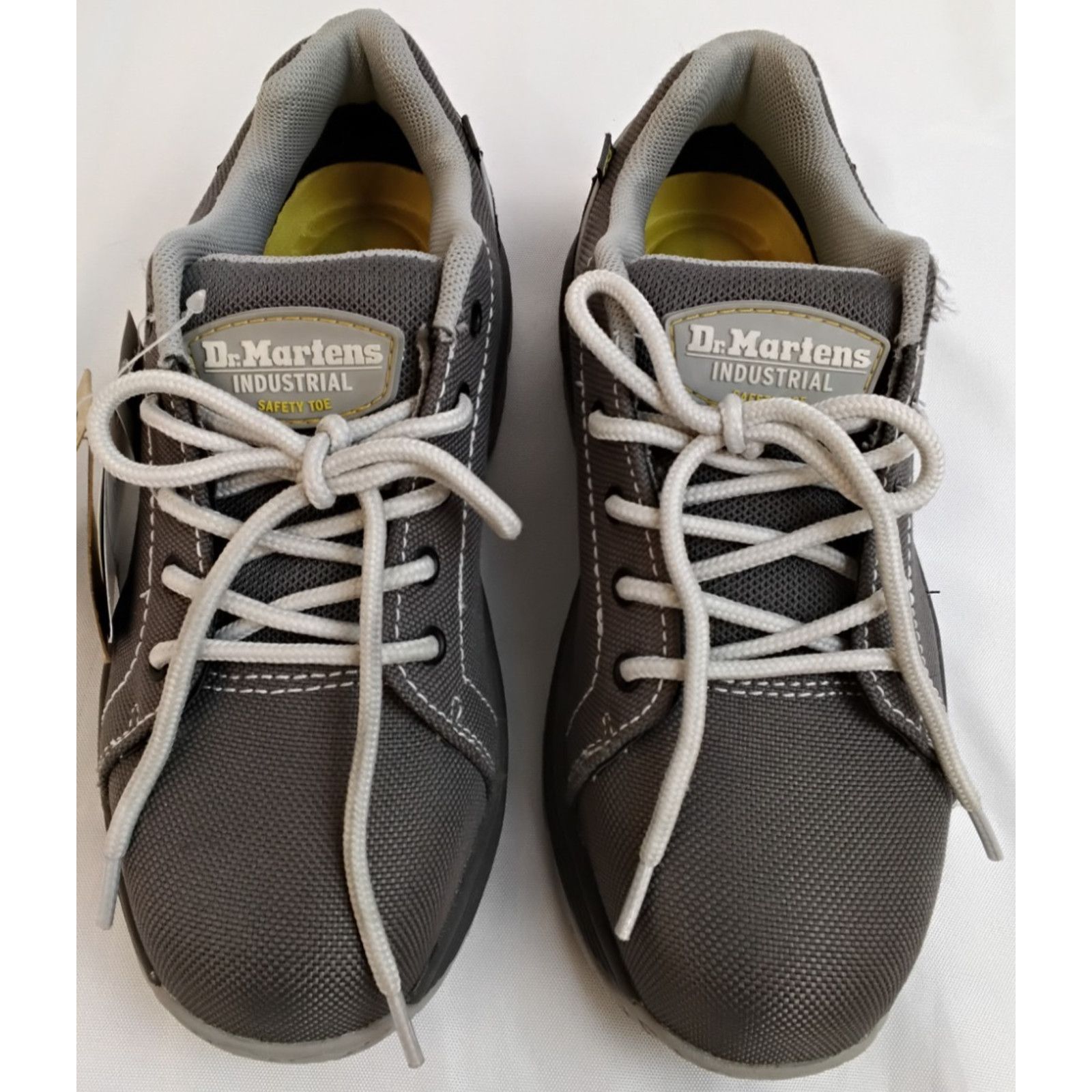 Dr. Martens Dr Martens Industrial Steel Toe Shoes Women's 5 Gray Mesh Size US 5 / IT 35 - 2 Thumbnail