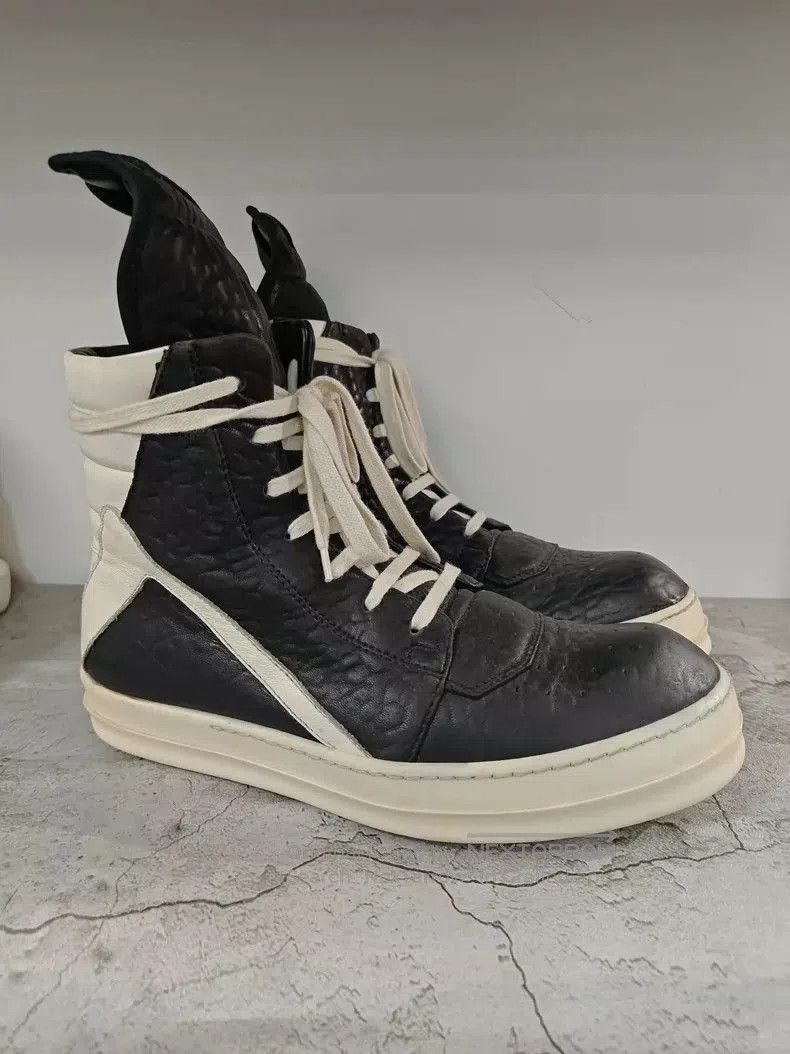 Rick Owens Rick Owens Black and White High. Size US 7 / EU 40 - 3 Thumbnail