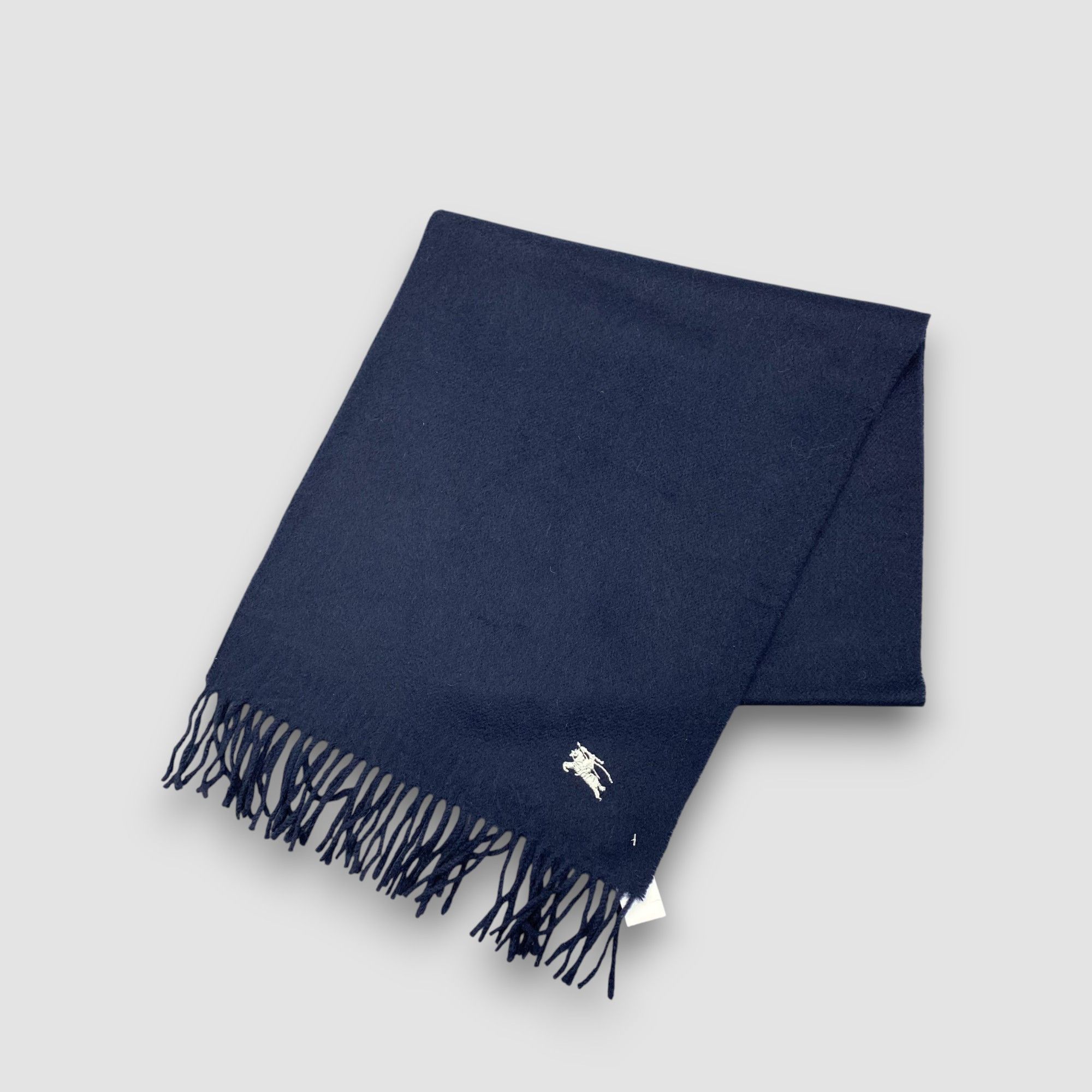Burberry Vintage Burberry Scarf Muffler Wool Cashmere Winter Scarves Size ONE SIZE - 2 Thumbnail
