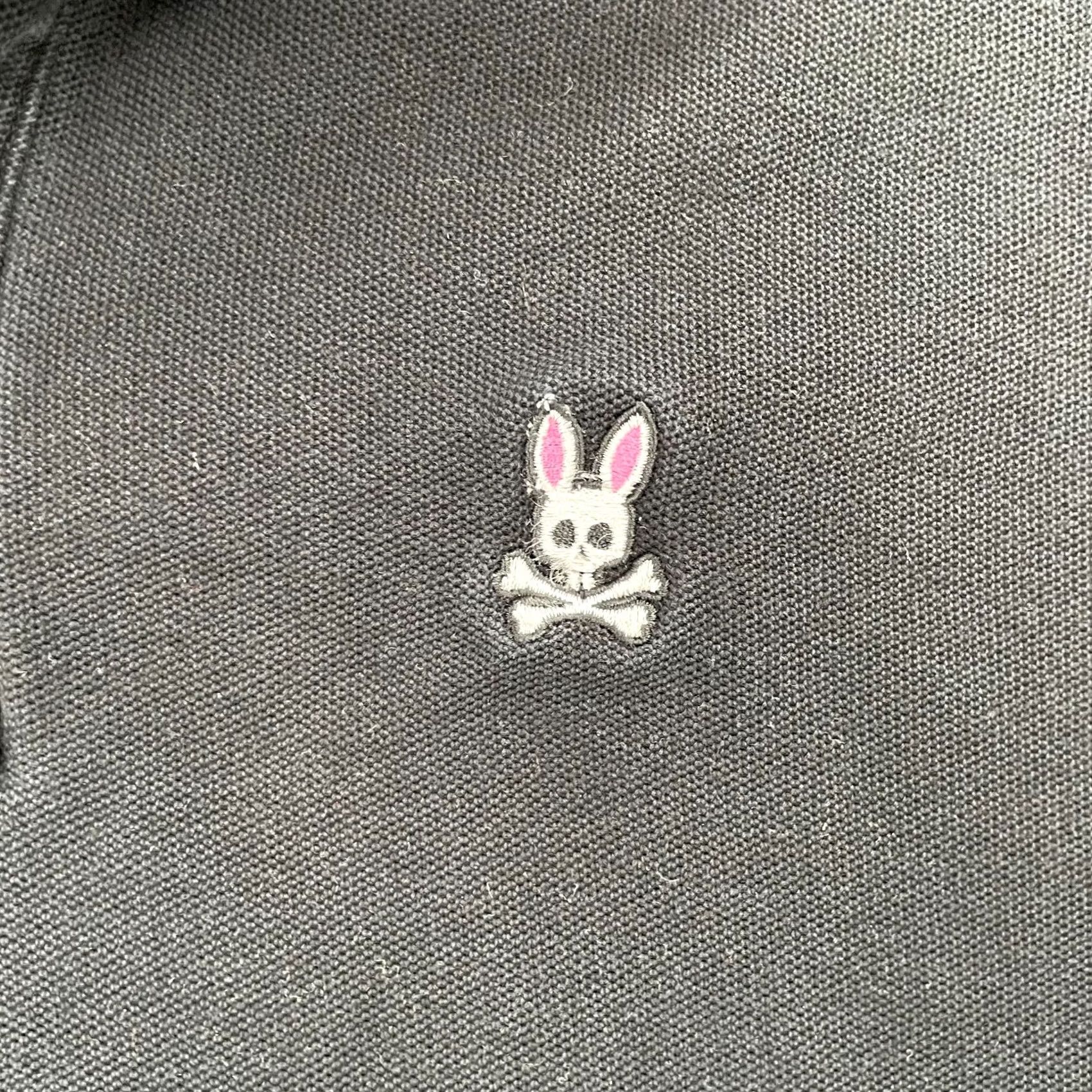Psycho Bunny Psycho Bunny Shirt Polo Adult XL Black Pima Cotton Long Sleeve Preppy Logo Men 7 Size US XL / EU 56 / 4 - 3 Thumbnail