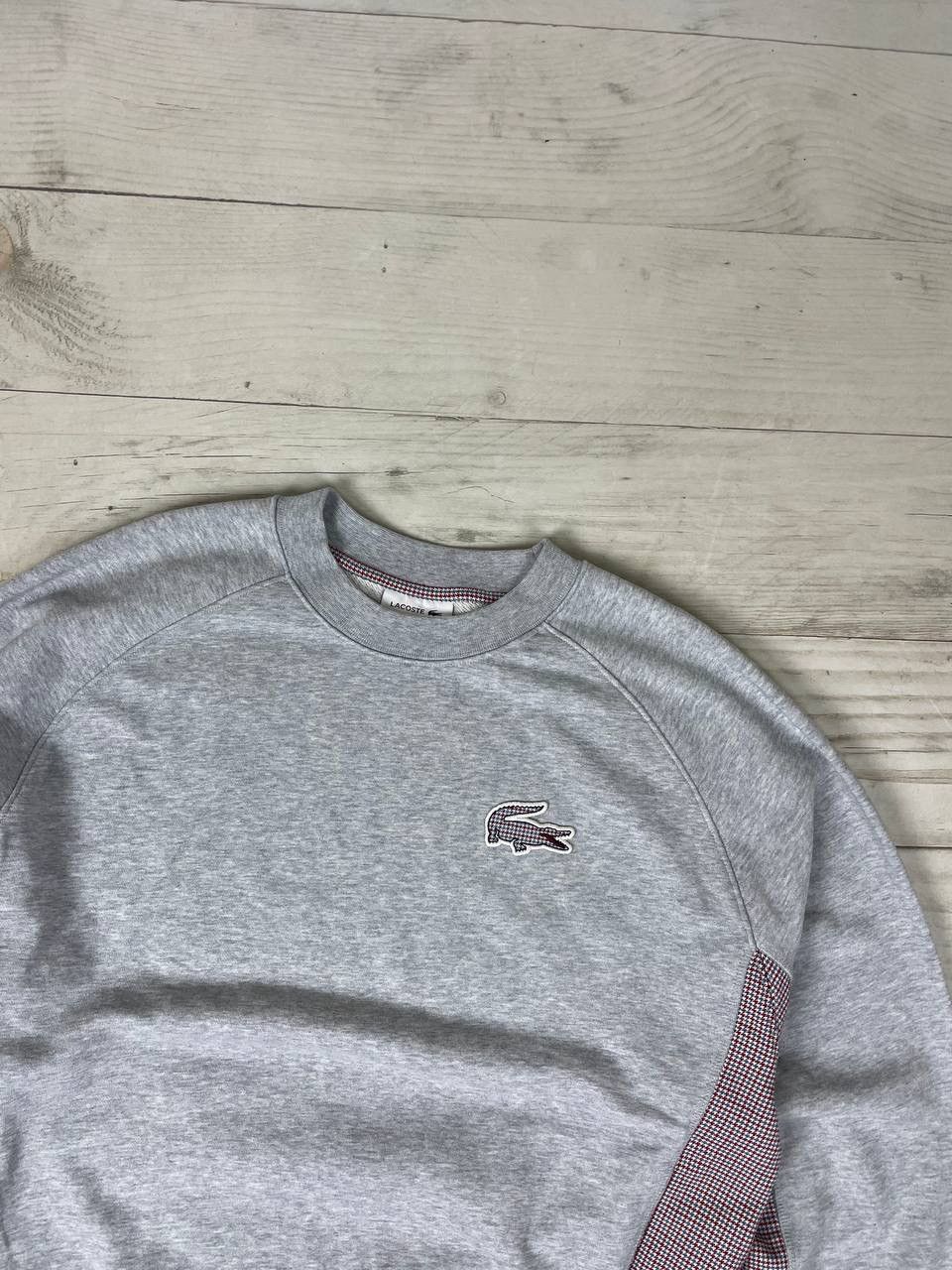 Lacoste Vintage Lacoste Sweatshirt Basic Logo 90s Grey Size US M / EU 48-50 / 2 - 2 Thumbnail