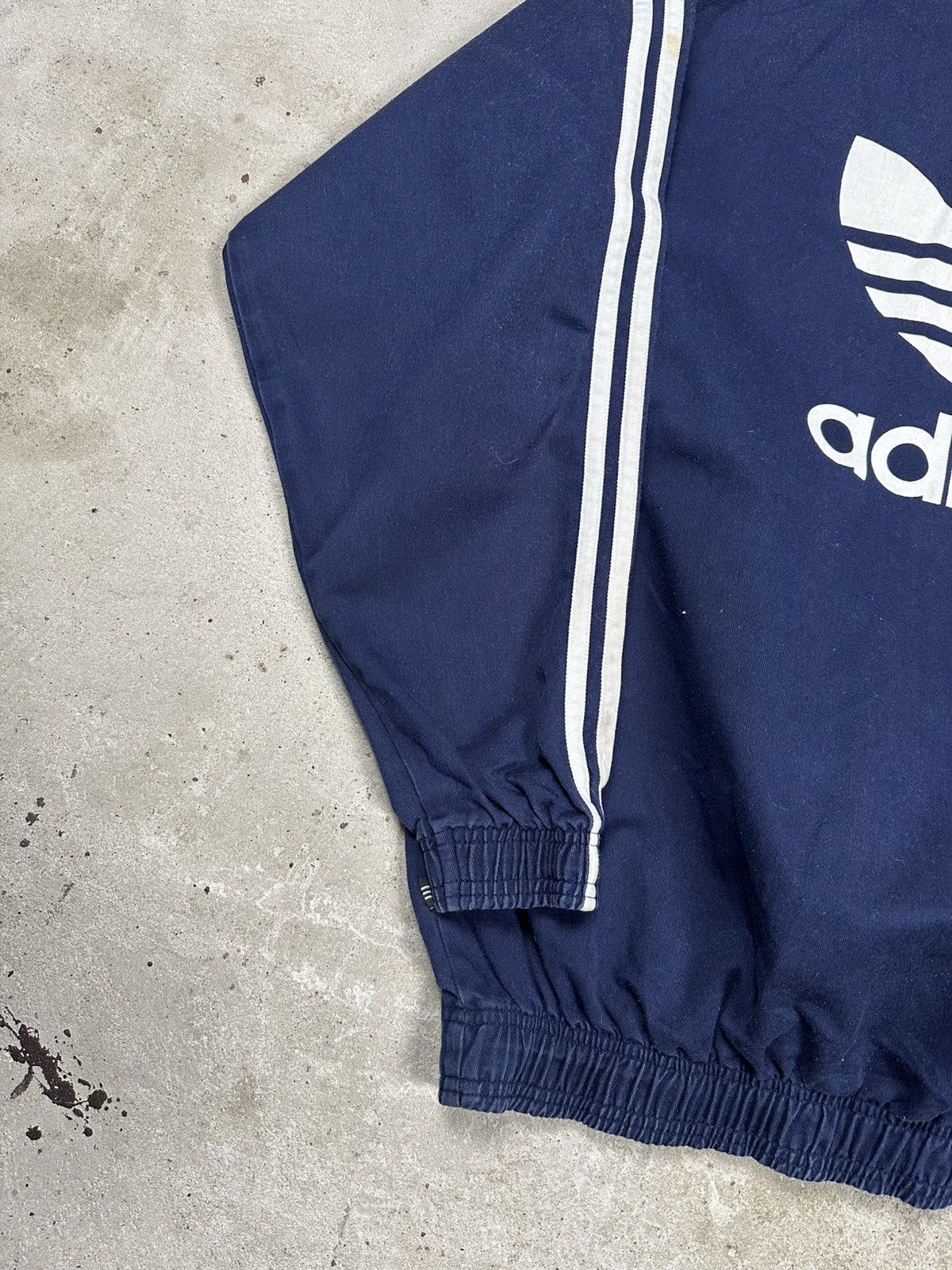 Adidas Vintage 90s Adidas Boxy Training Top Light Jacket Big Logo Size US XL / EU 56 / 4 - 10 Thumbnail
